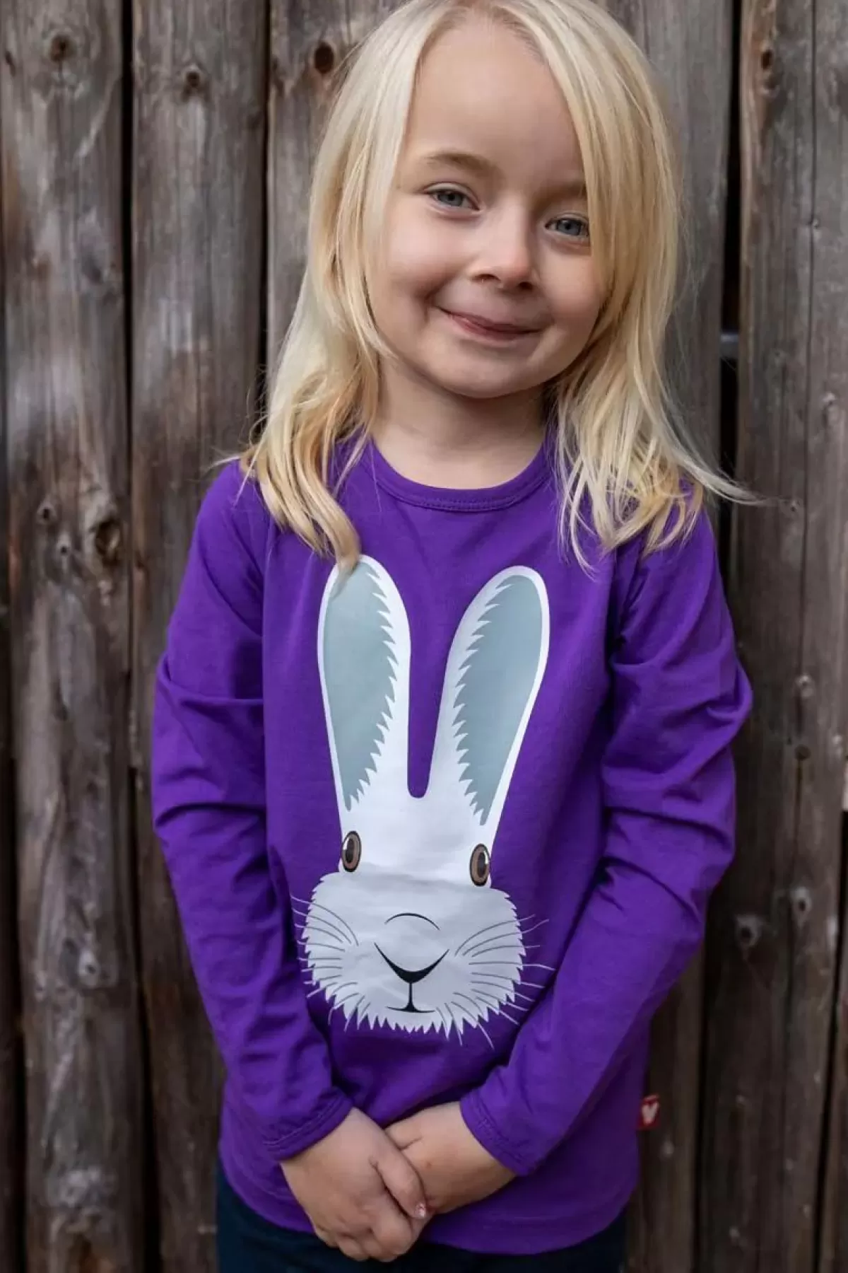 Fashion Dyrroar T Purple Vildkanin Kinder Hemden Und Shirts