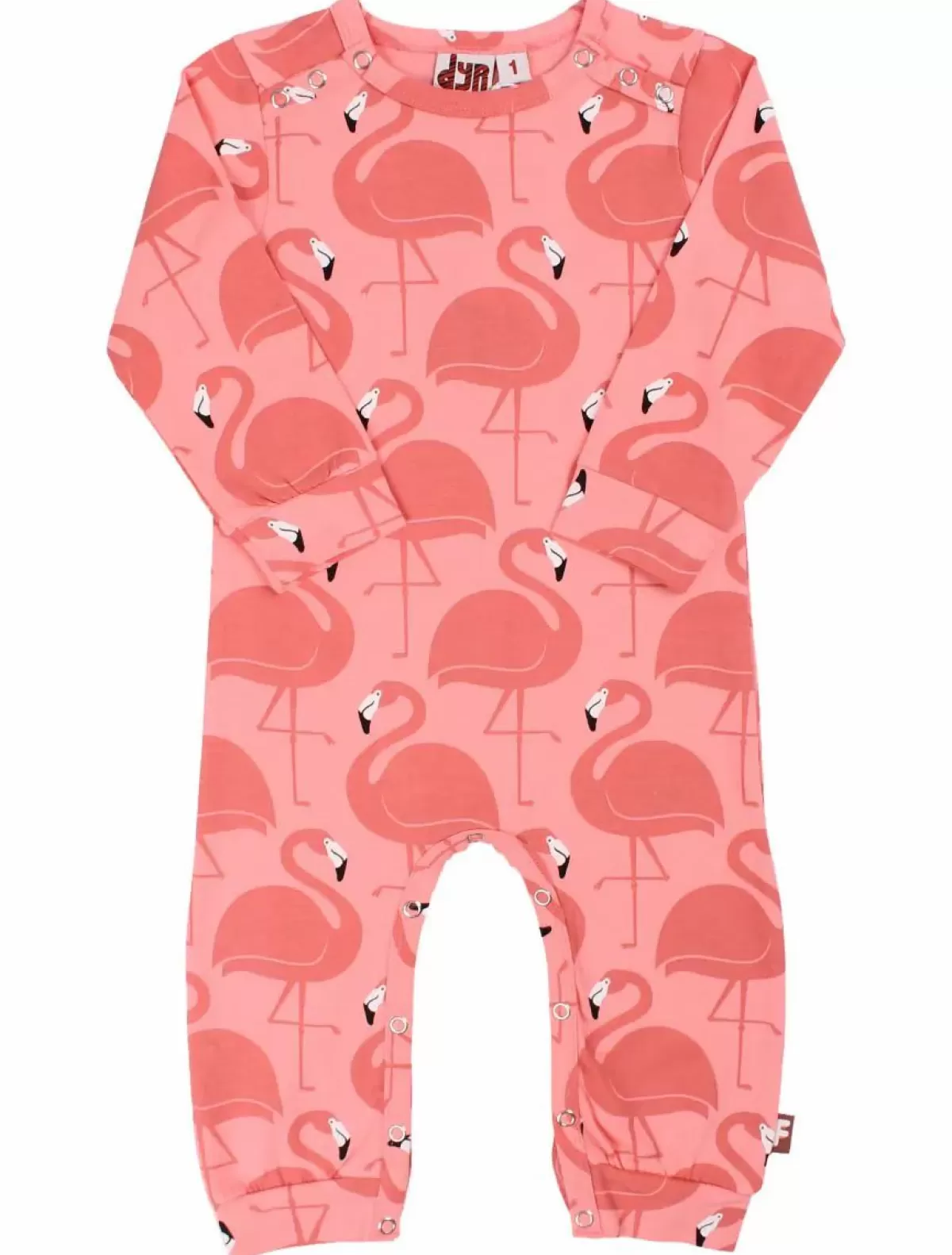 Cheap Dyrtweet Suit Aop/Strib Coral Flamingoer Baby Strampler