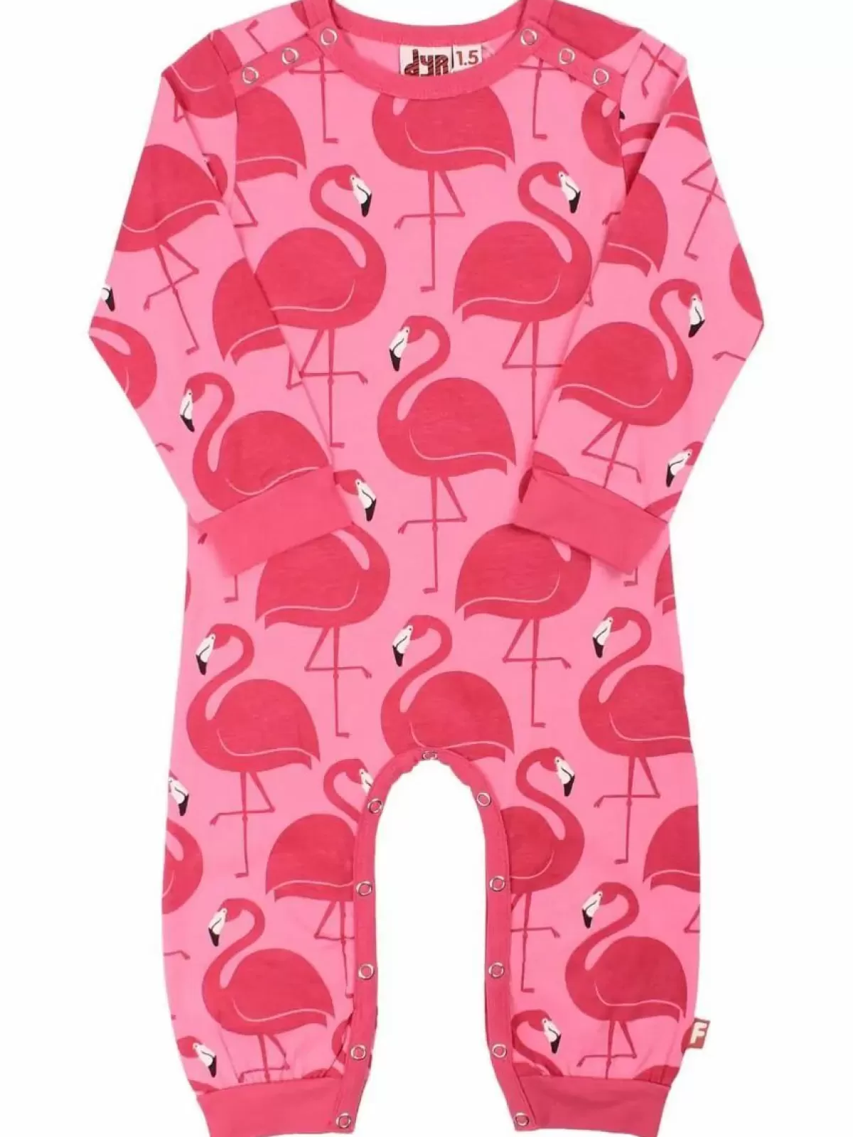 Online Dyrtweet Suit Pink Flamingo Aop Baby Strampler