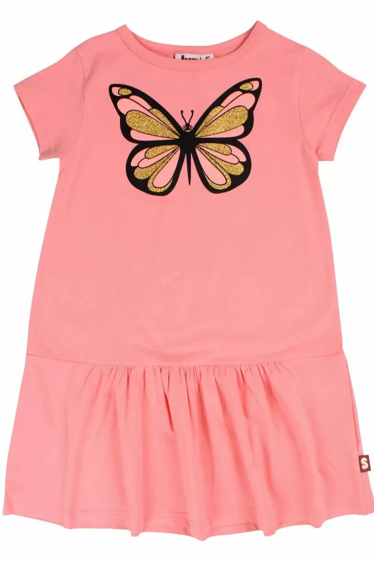 Fashion Dyrzanzi Dress Coral Sommerfugl Kinder Kleider