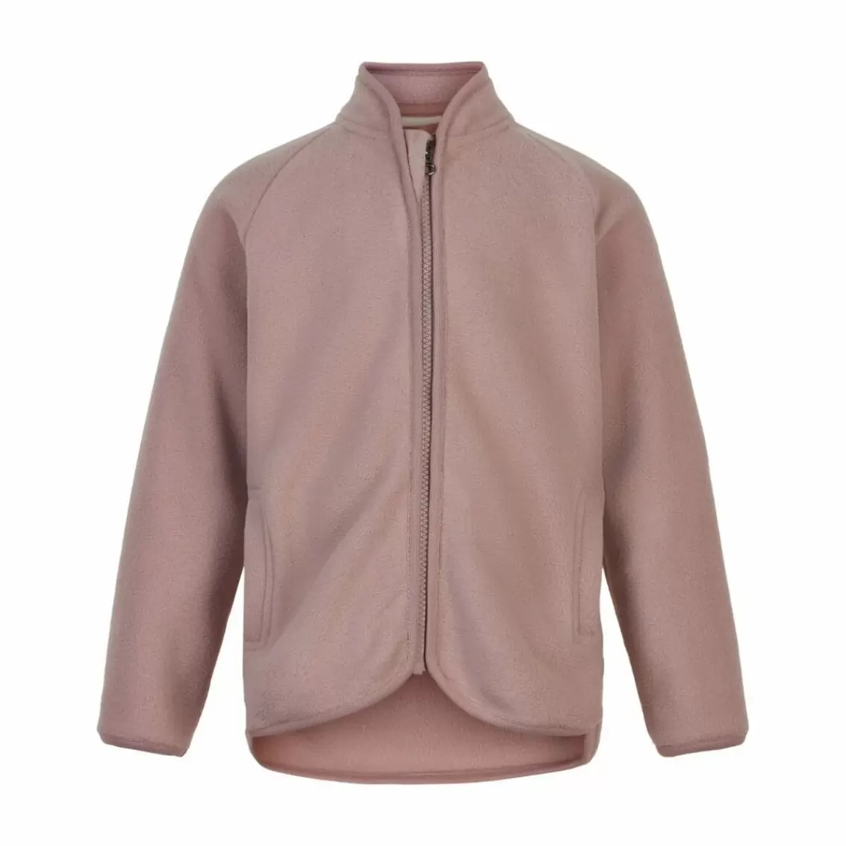 Shop En Fant Fleece Jacket Old Rose-Shadow Grey Kinder Fleece