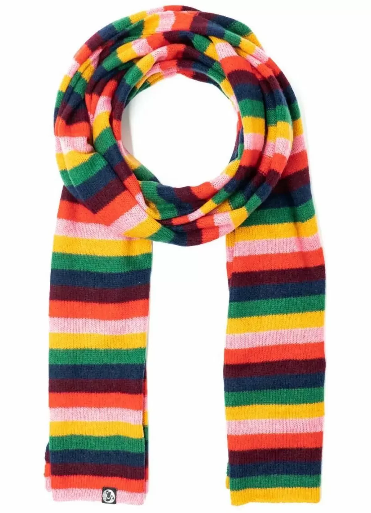 Danefæ Schals>Ess - Cashmere Hug Scarf Fuzzy Rainbow