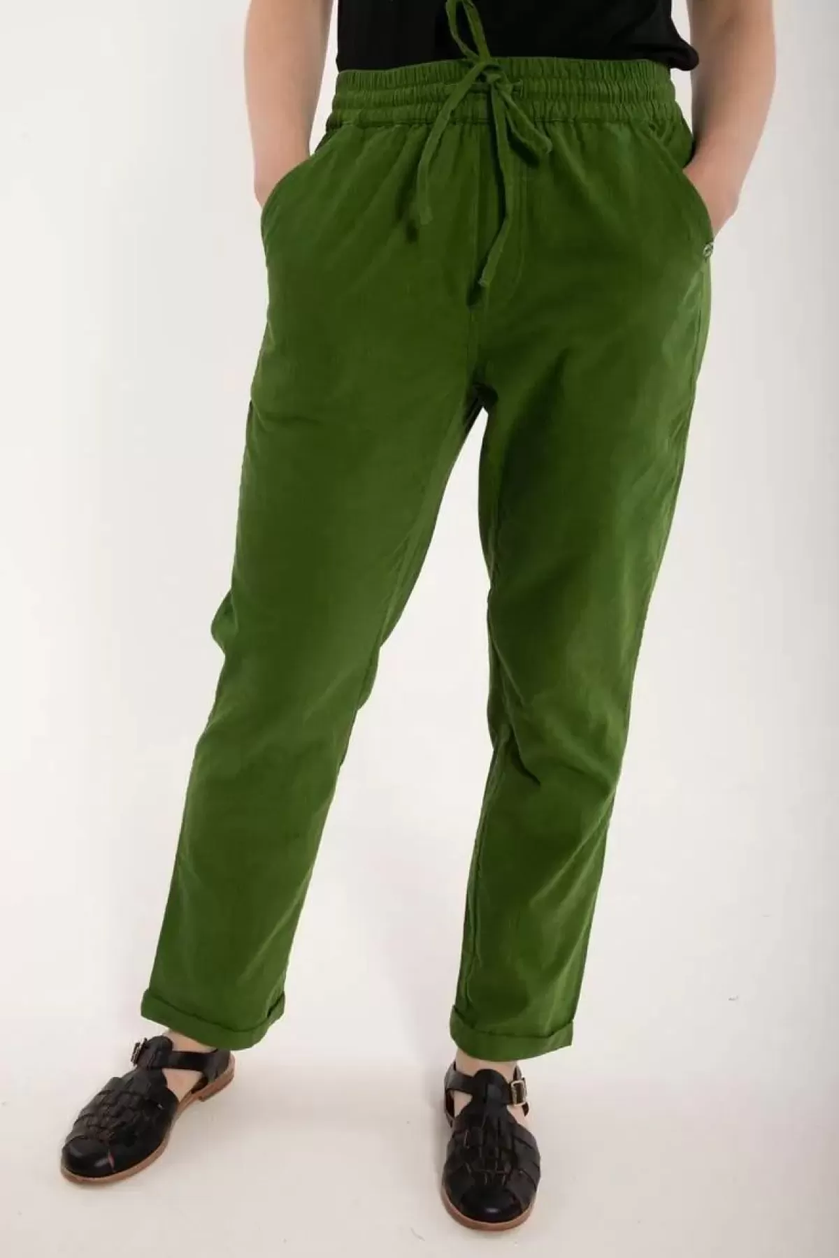 Danefæ Hosen>Ess - Daneliseleje Cord Pants Fall Jungle