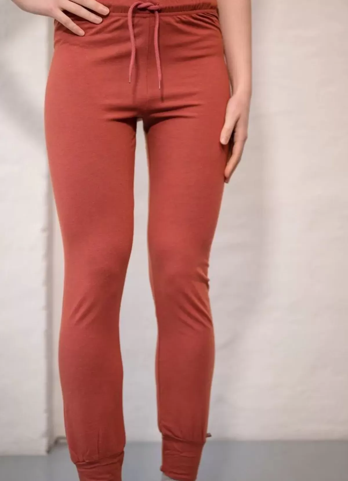 Danefæ Hosen>Ess - Danesandvig Wool Loungepants Rose Tile