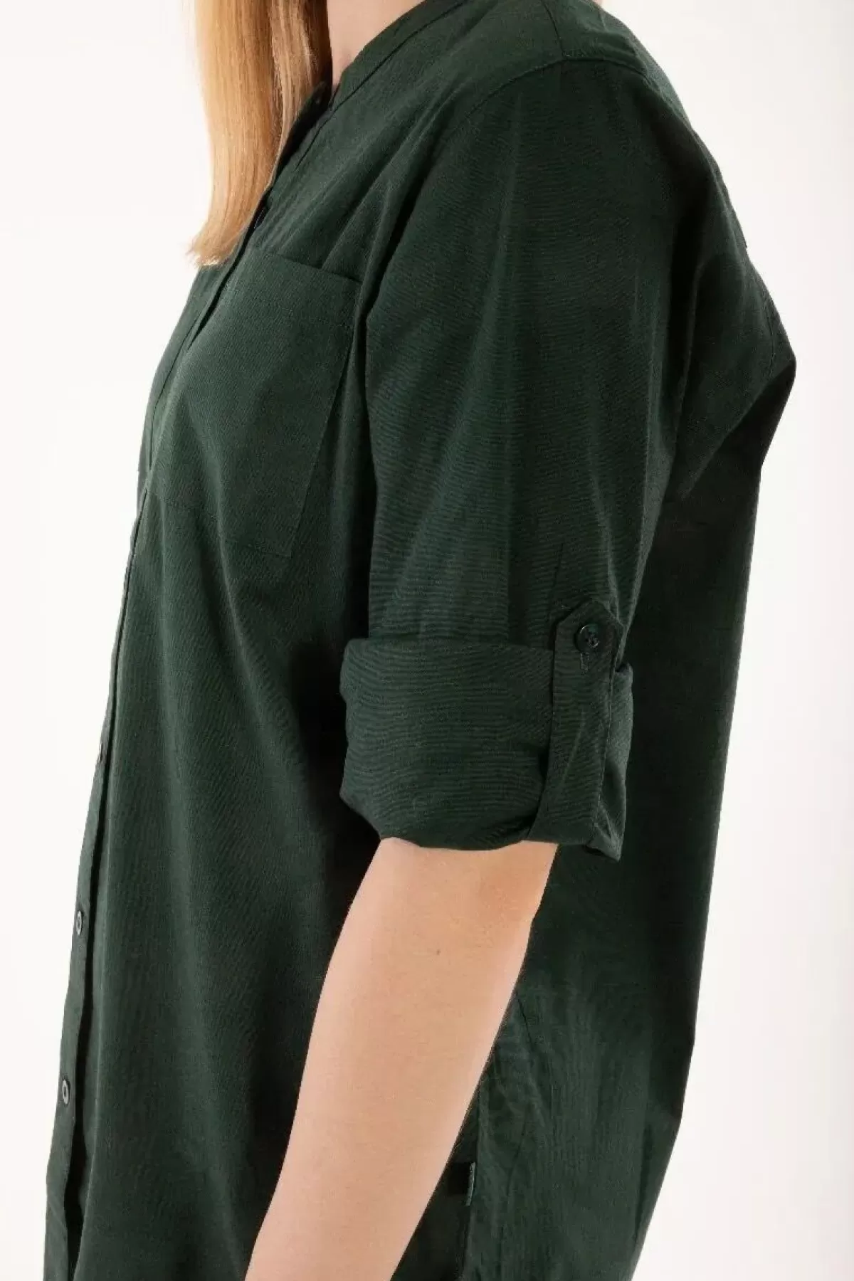 Danefæ Blusen>Ess - Joy Poplin Shirt Black Green