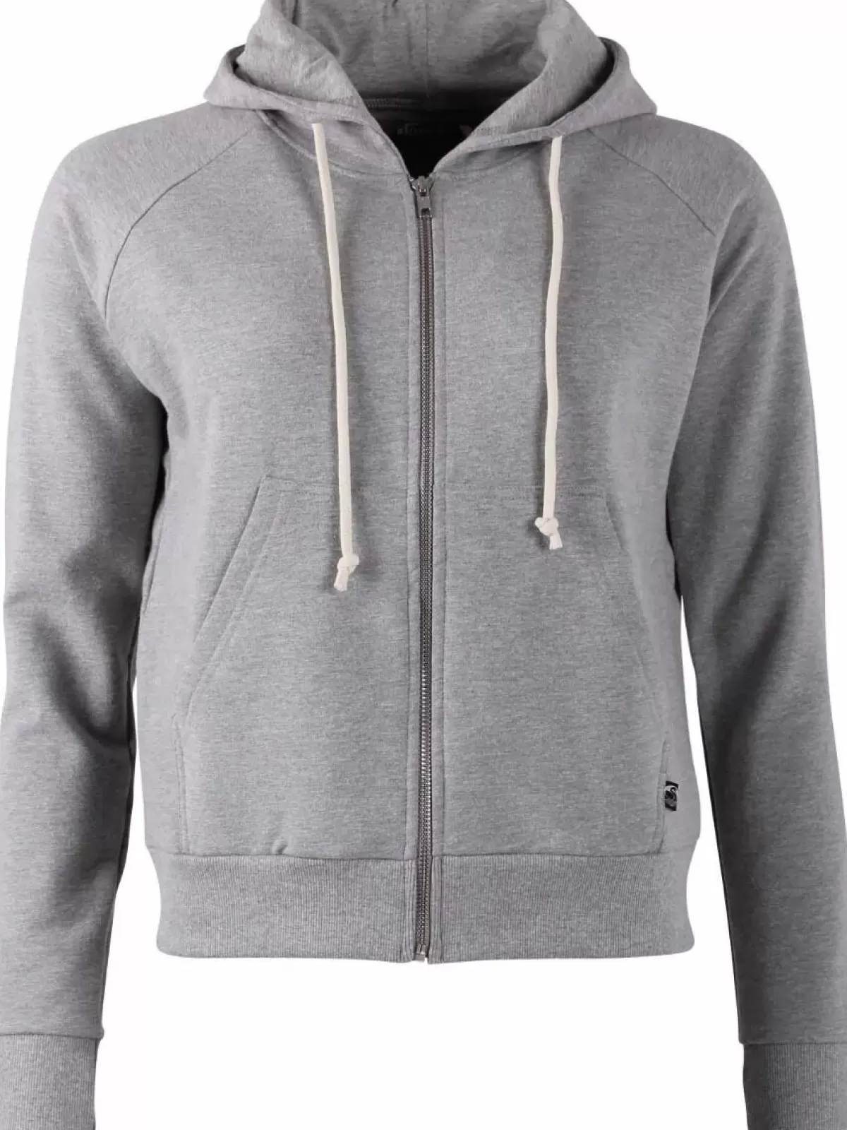 Danefæ Sweatshirts>Ess - Organic Danebalance Zip-Up Heather Grey