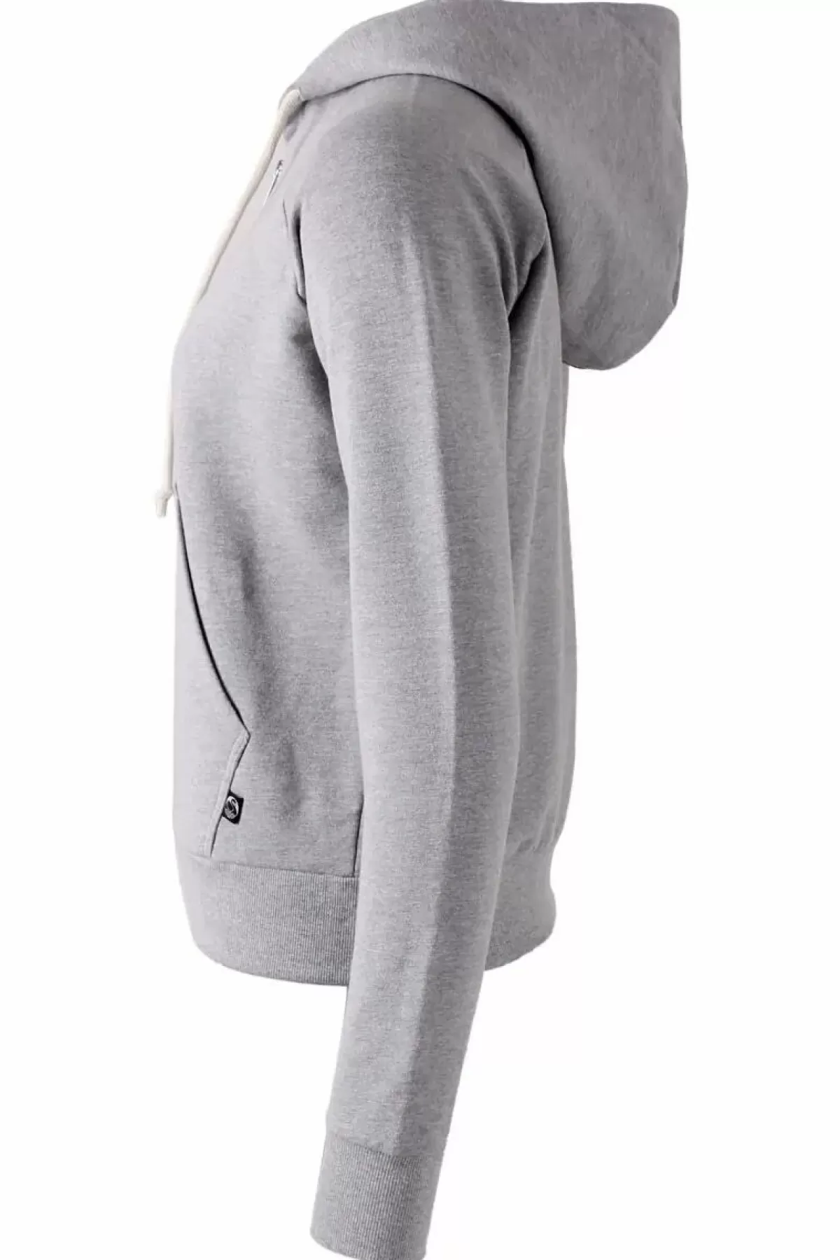 Danefæ Sweatshirts>Ess - Organic Danebalance Zip-Up Heather Grey