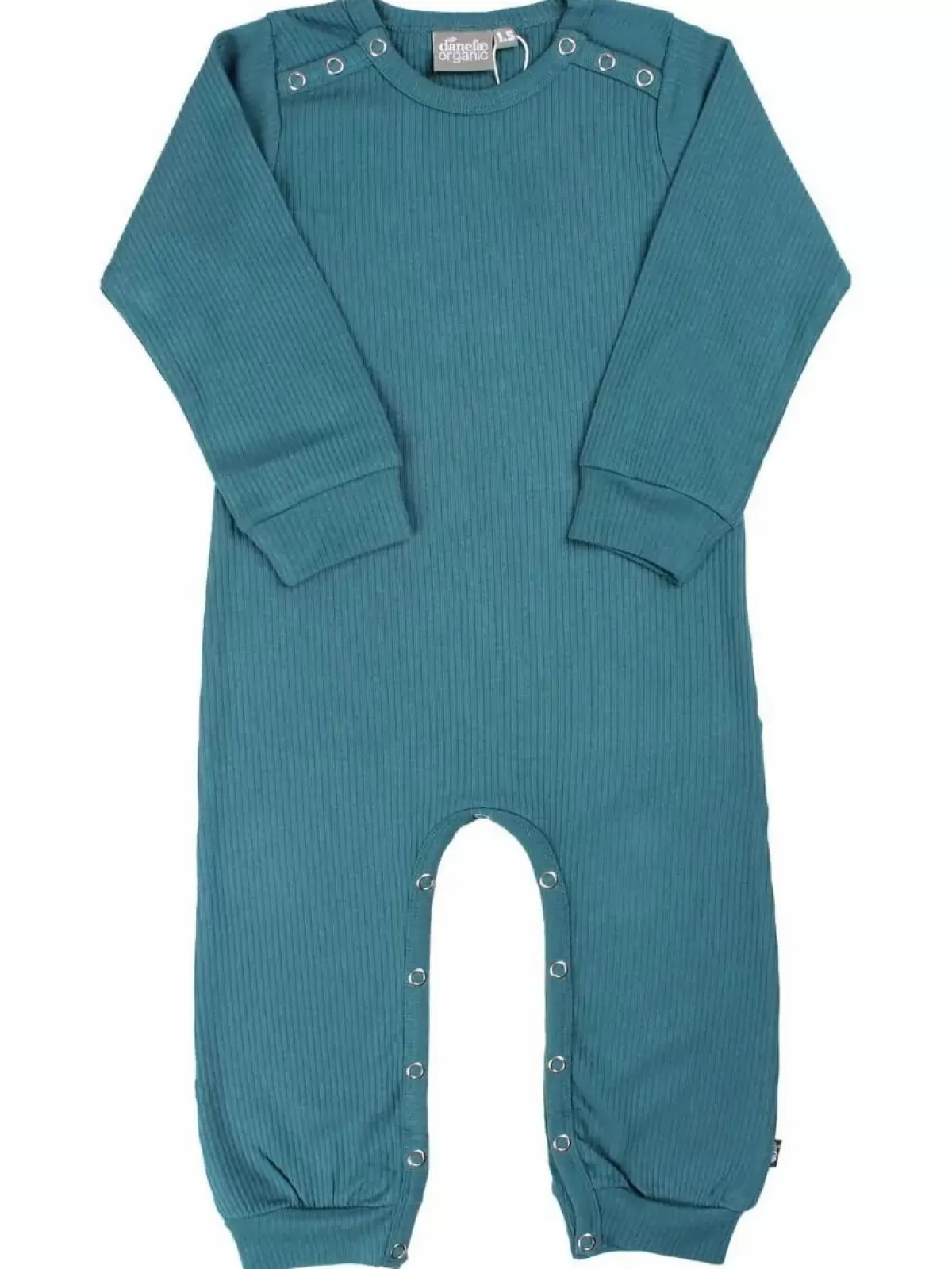 Store Ess - Organic Danejuice Suit Grey Blue Baby Strampler