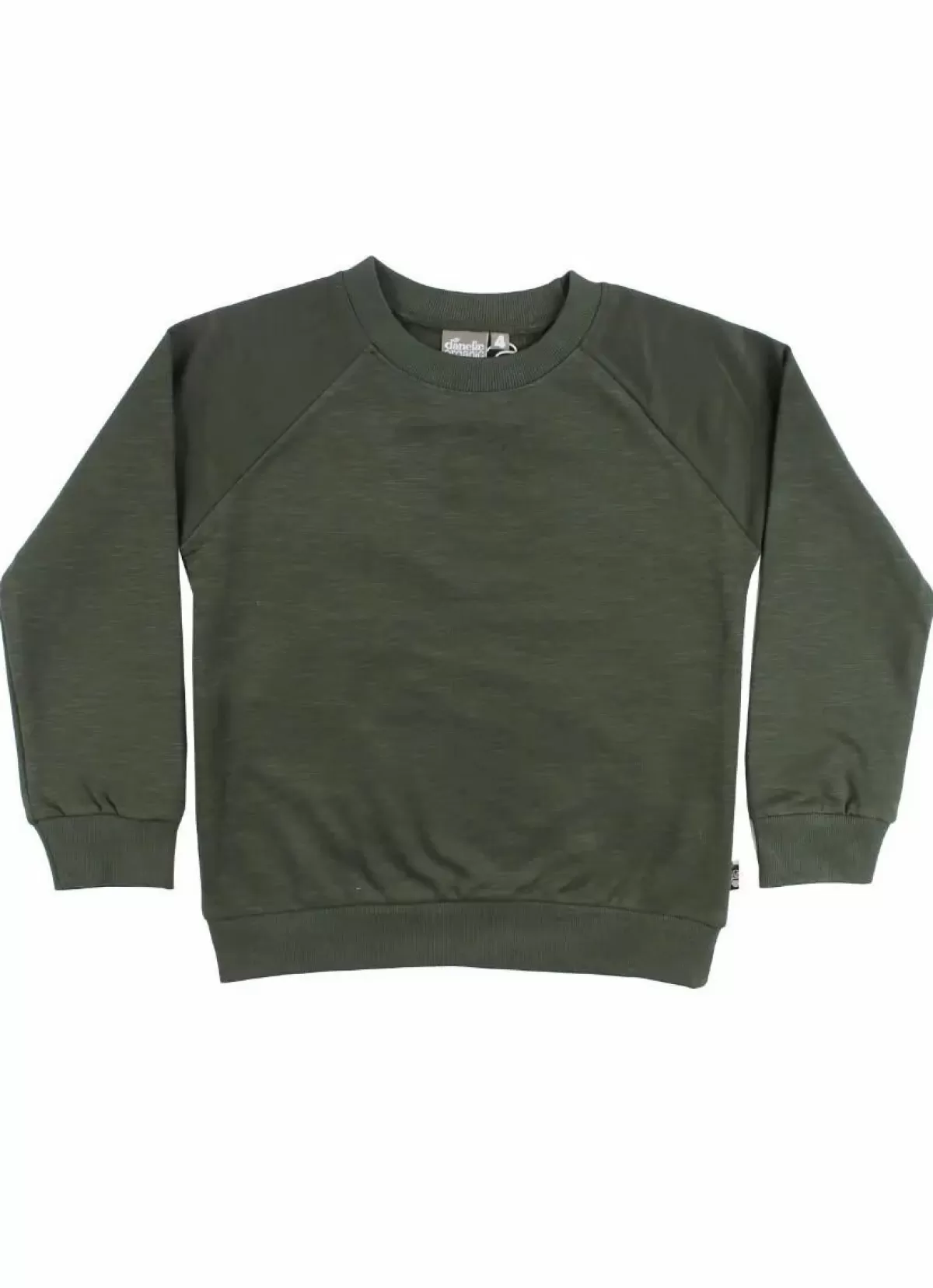 Hot Ess - Organic Danemineral Sweater Army Kinder Sweatshirts