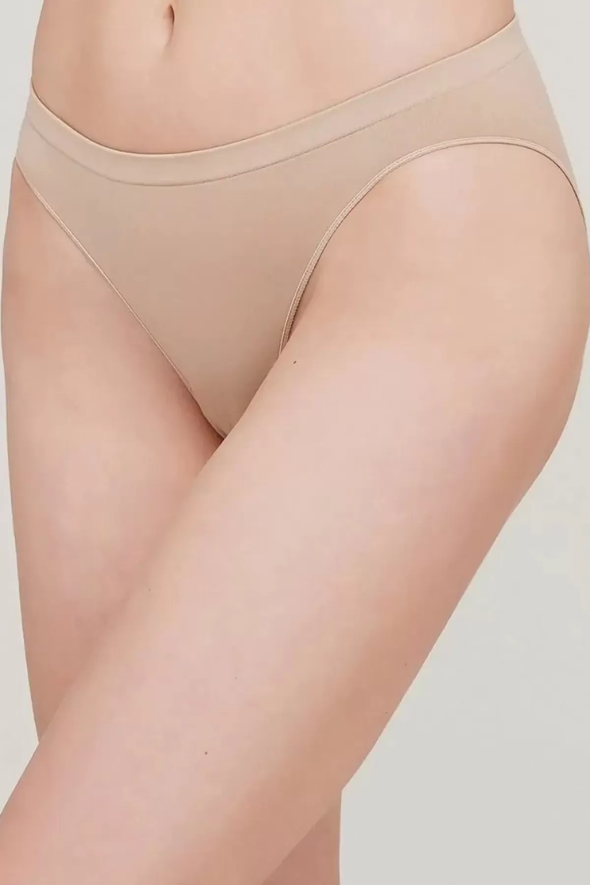 Danefæ Unterwäsche>Giulia Hi-Leg Briefs Natural