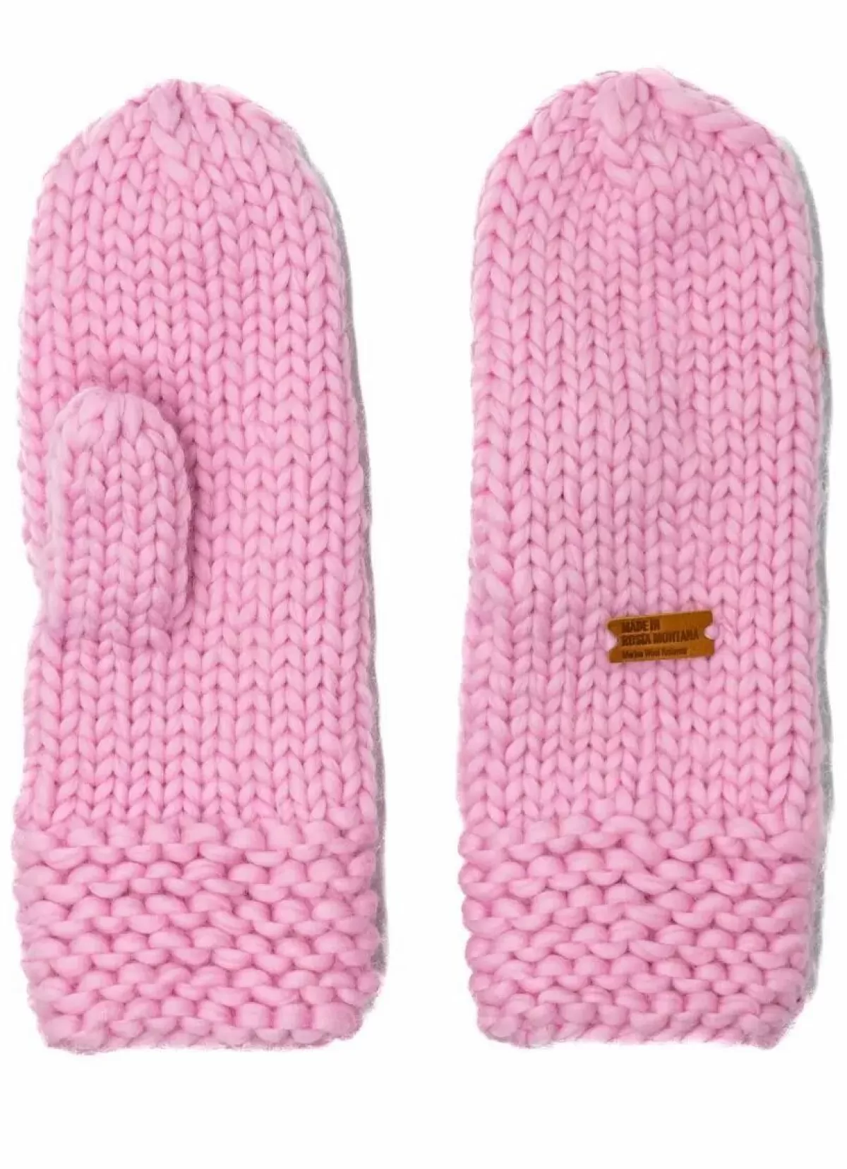 Danefæ Handschuhe>Handstrikket Merinould Vanter Pink