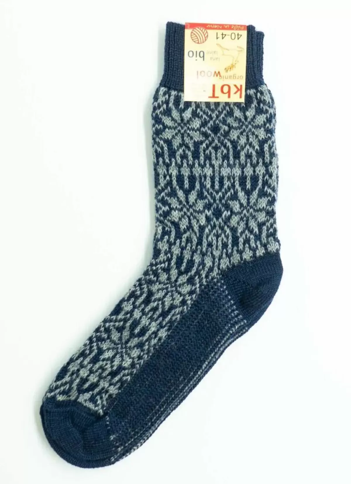 Danefæ Socken Und Strümpfe>Hirsch Natur Wool Socks Navy/Grey