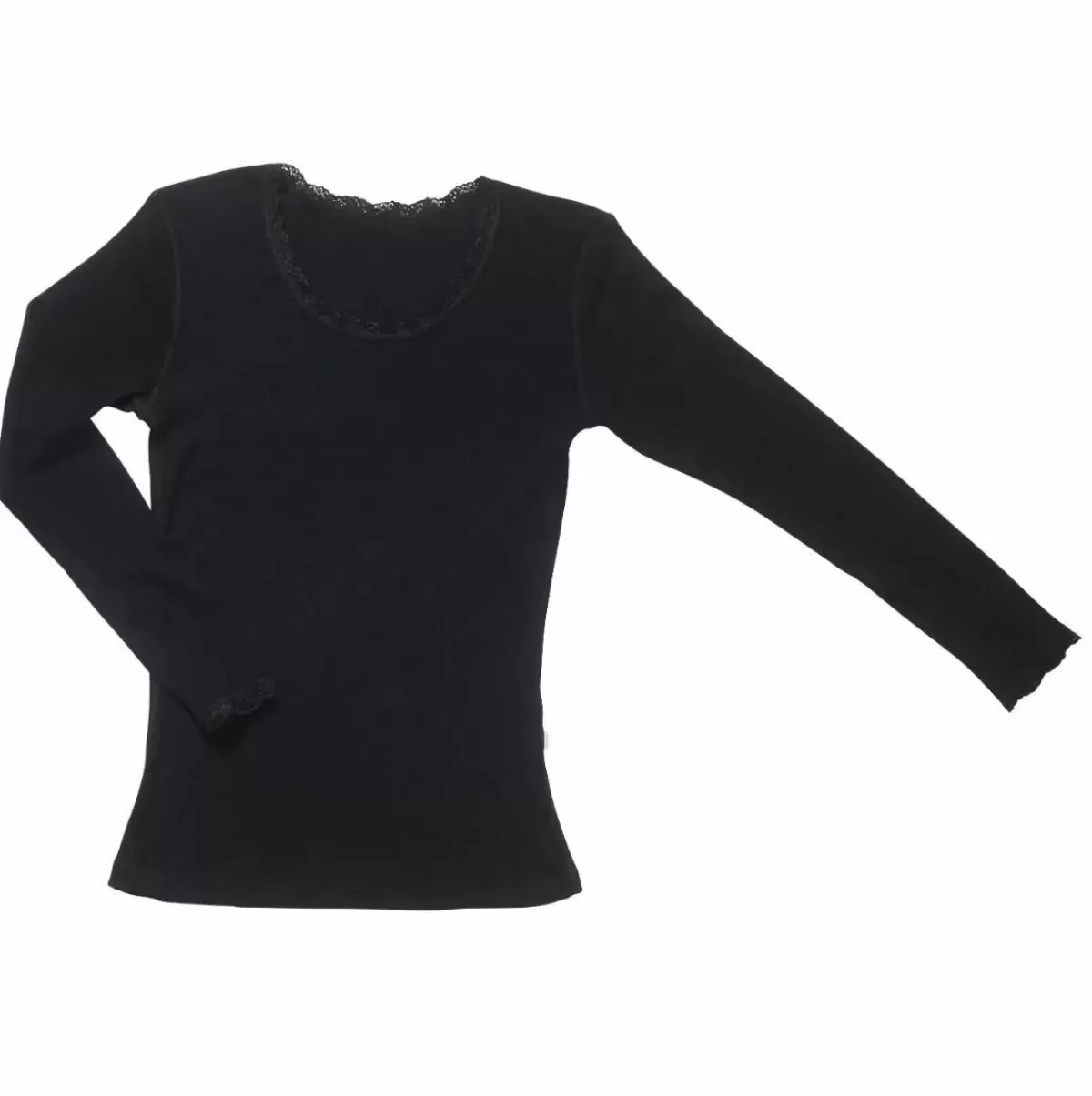 Danefæ Hemden Und Shirts>Joha Blouse Cecilie Wool Black