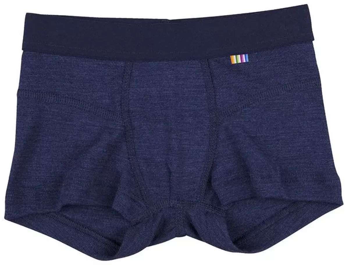 Shop Joha Boxer Shorts Wool/Silk Navy Kinder Wolle