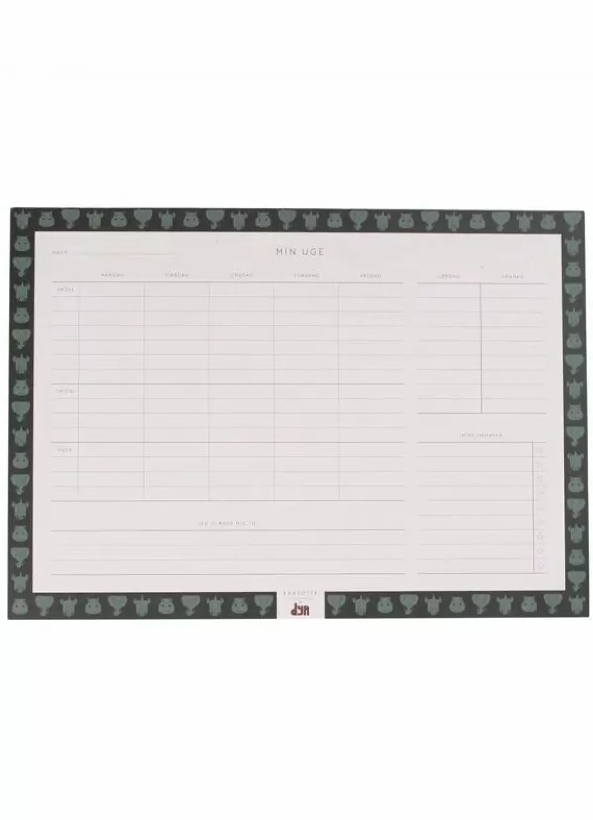 Cheap Kartotek Weekly Planner Safari Kinder Schreibwaren