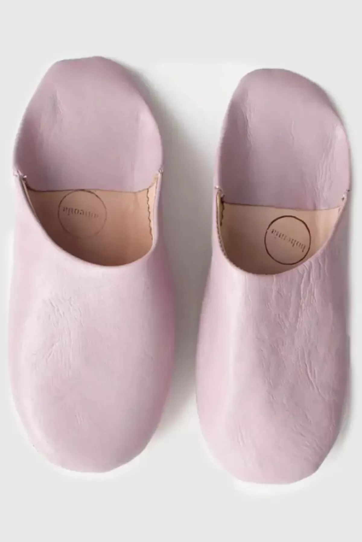 Danefæ Hausschuhe>Marokkanske Babouche Tofler Vintage Pink