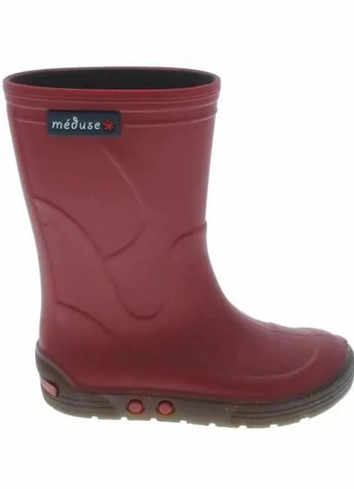 Best Sale Meduse Rubber Boots Airbus Rouge Fonce/Chanvre Baby Schuhe Und Stiefel