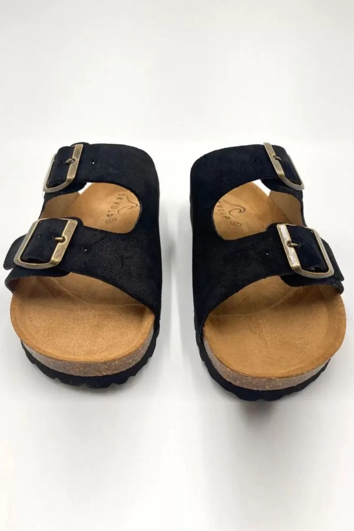 Danefæ Sandalen>Morso Skvulp Biosandal - Suede Black