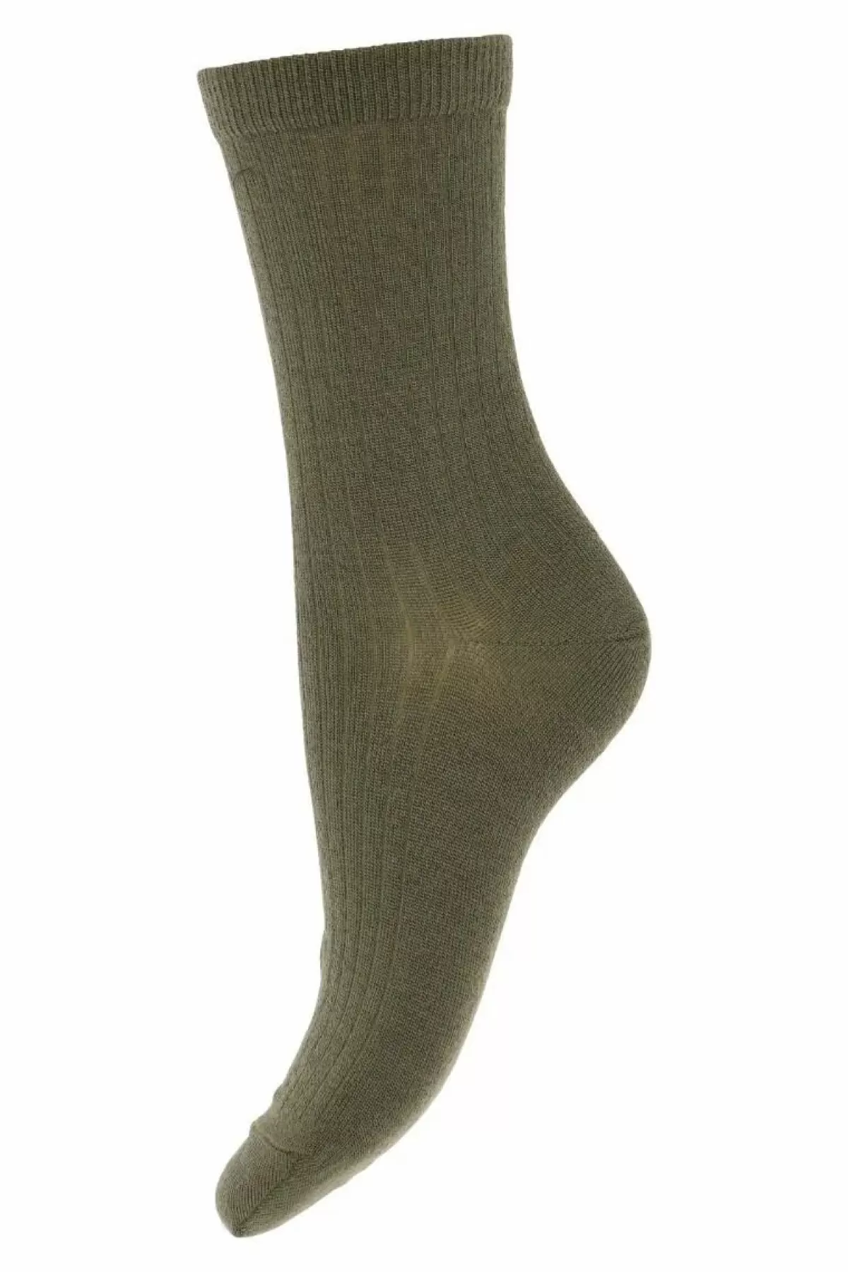 Danefæ Socken Und Strümpfe>Mp Wool Rib Socks Army-3007