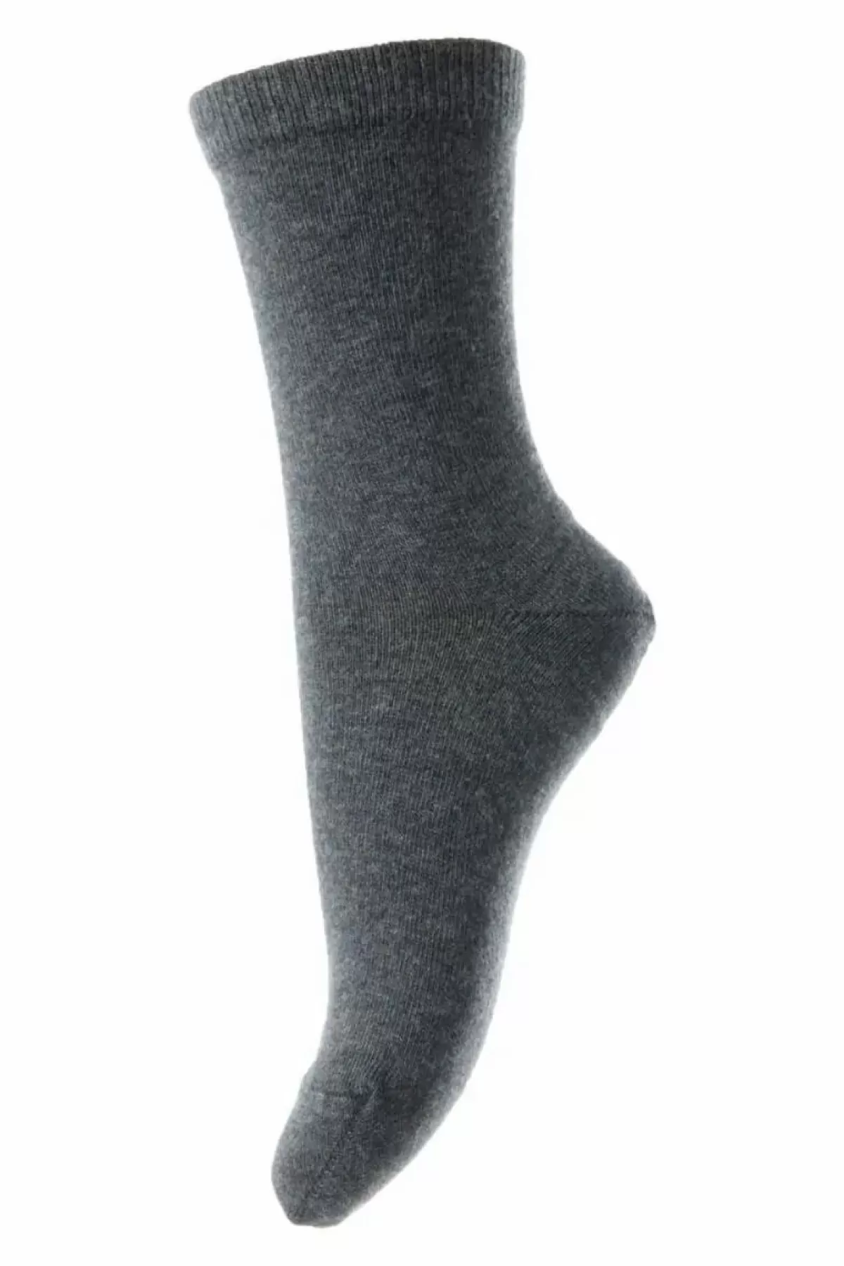 Danefæ Socken Und Strümpfe>Mp Wool/Cotton Socks Dark Grey Melange-497