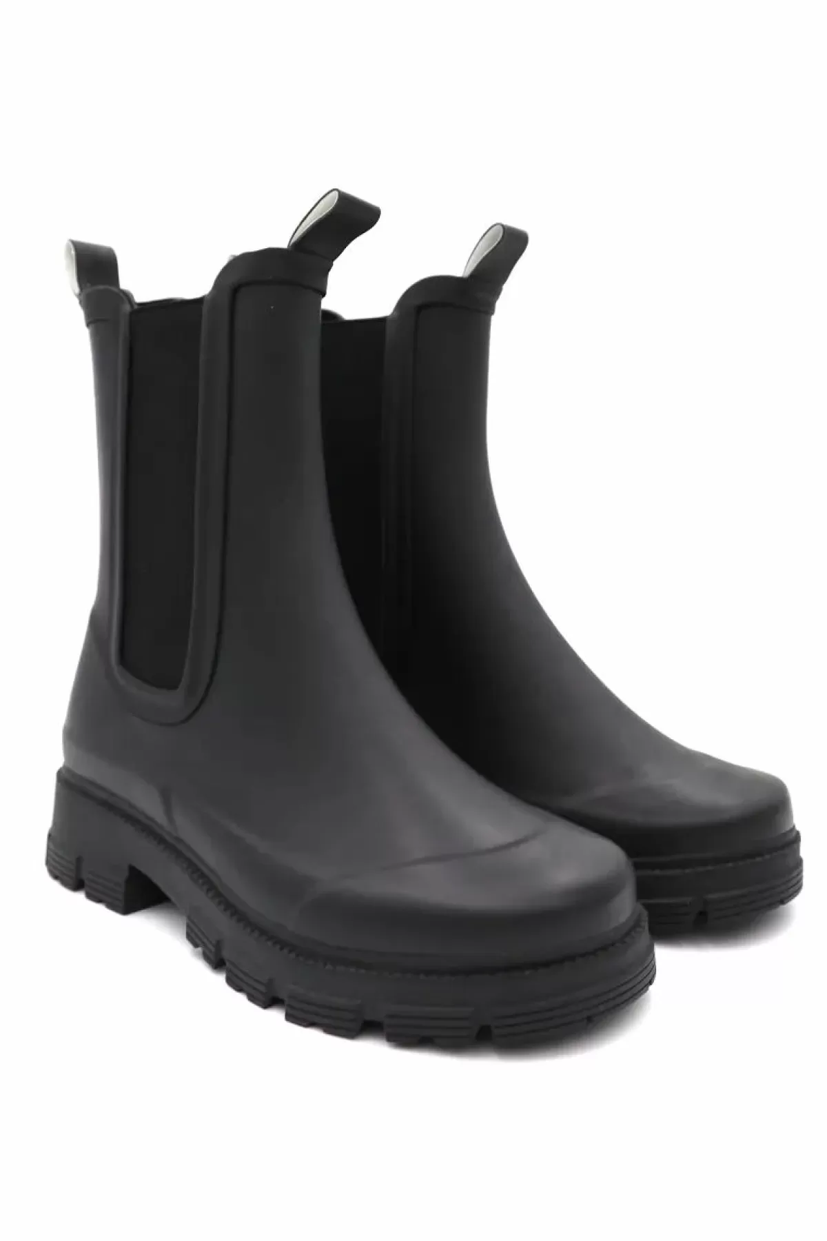 Danefæ Gummistiefel>Nedbor Chunky Gummistovler Black