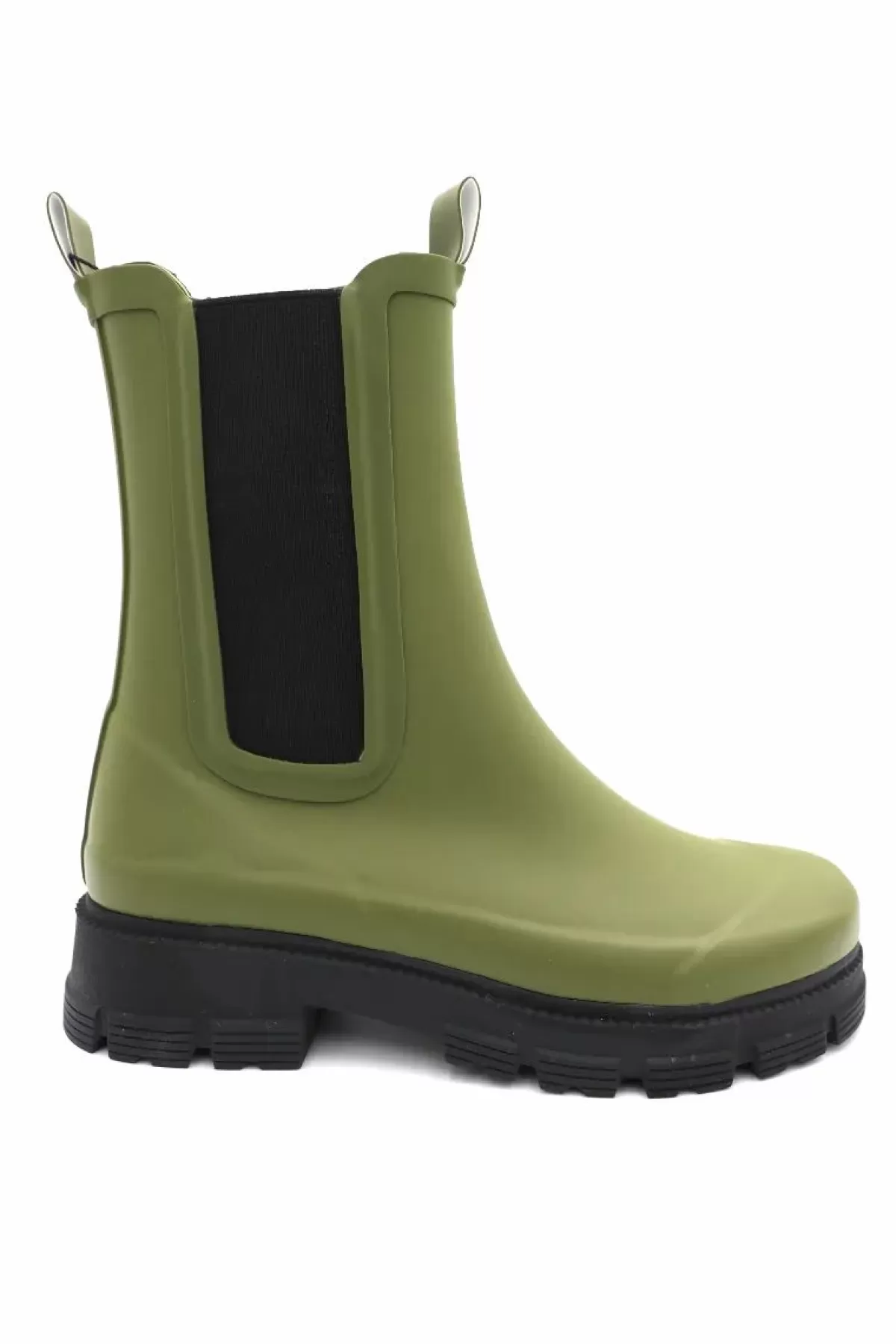 Danefæ Gummistiefel>Nedbor Chunky Gummistovler Green