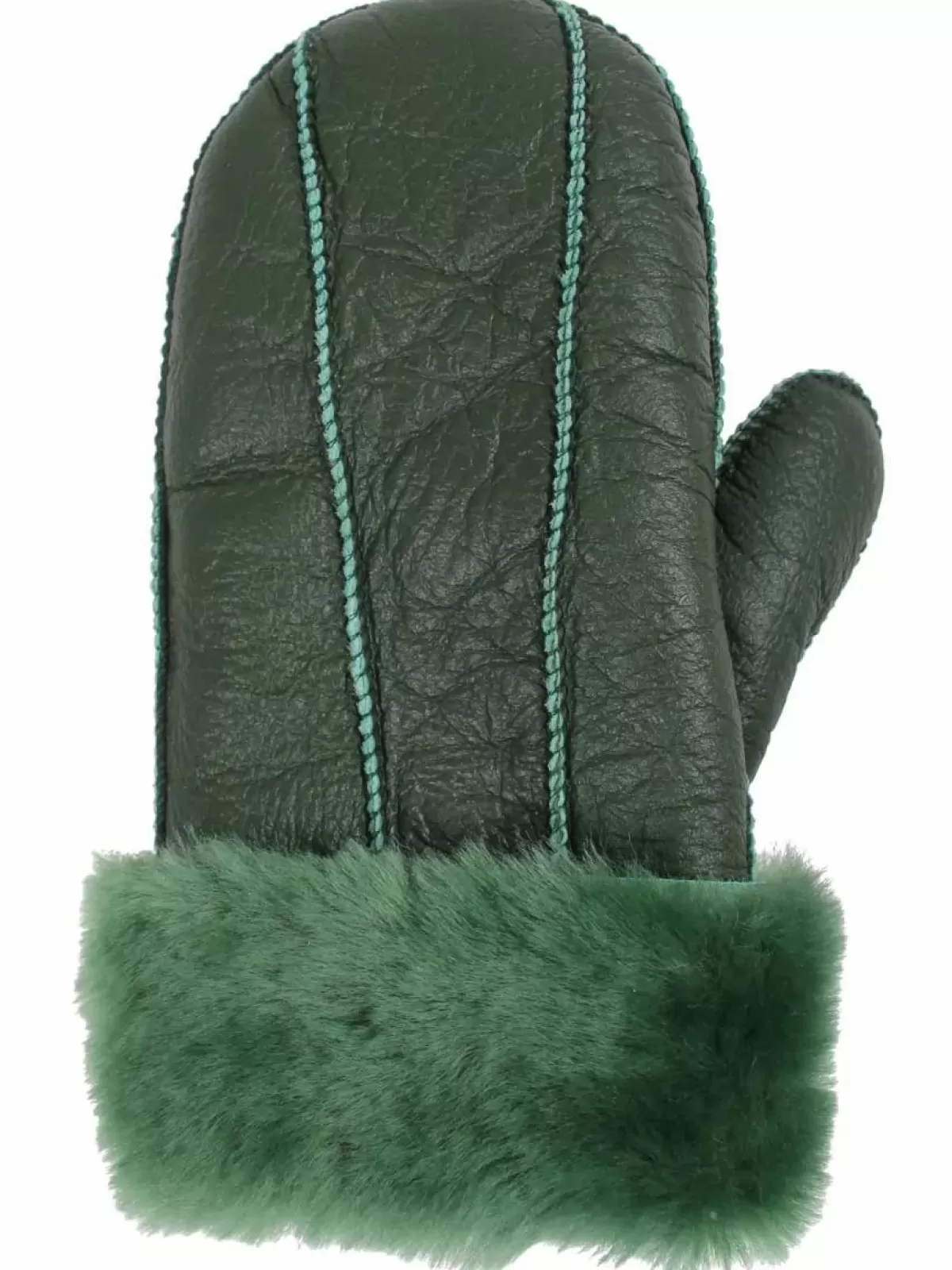 Danefæ Handschuhe>No Waste Sheepskin Napa Gloves Green