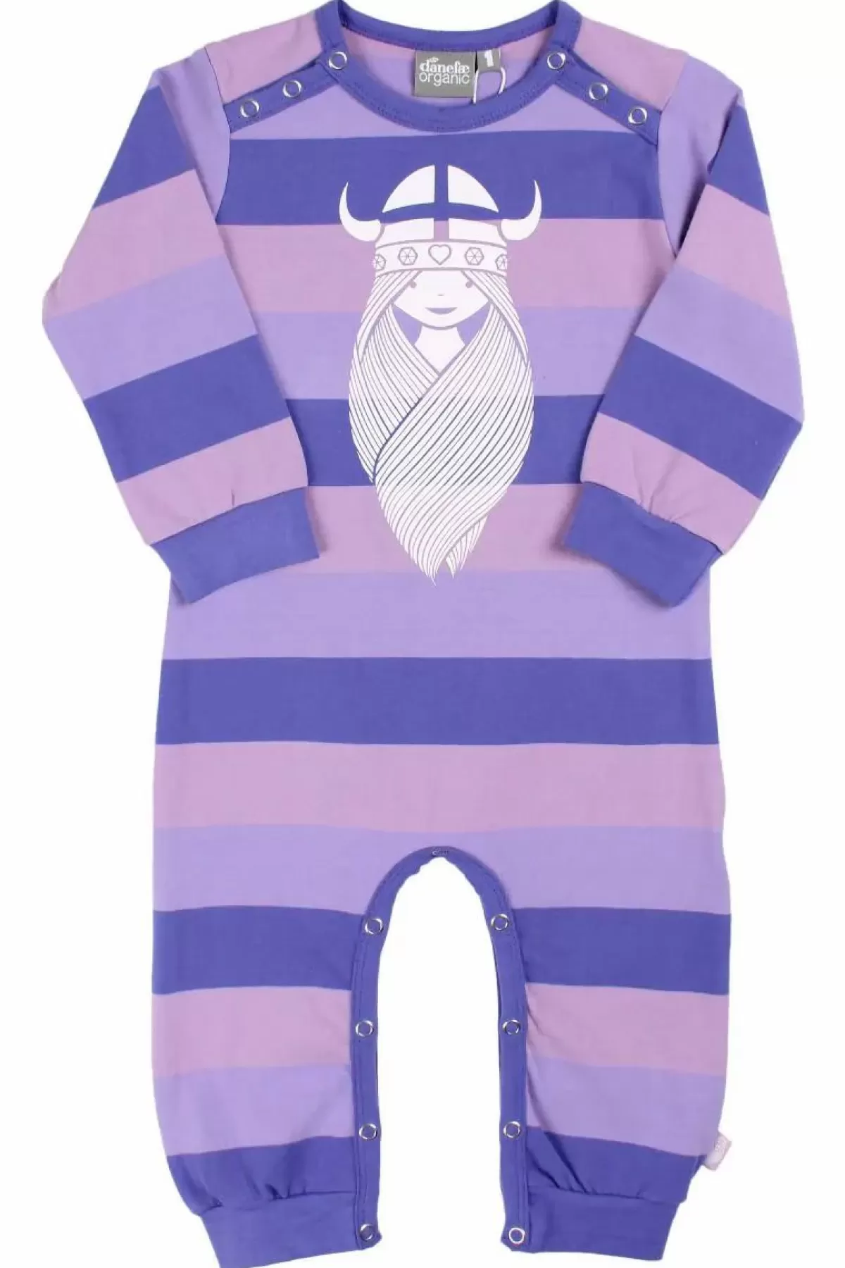 Discount Organic - Dananis Suit Purple Haze Freja Baby Strampler