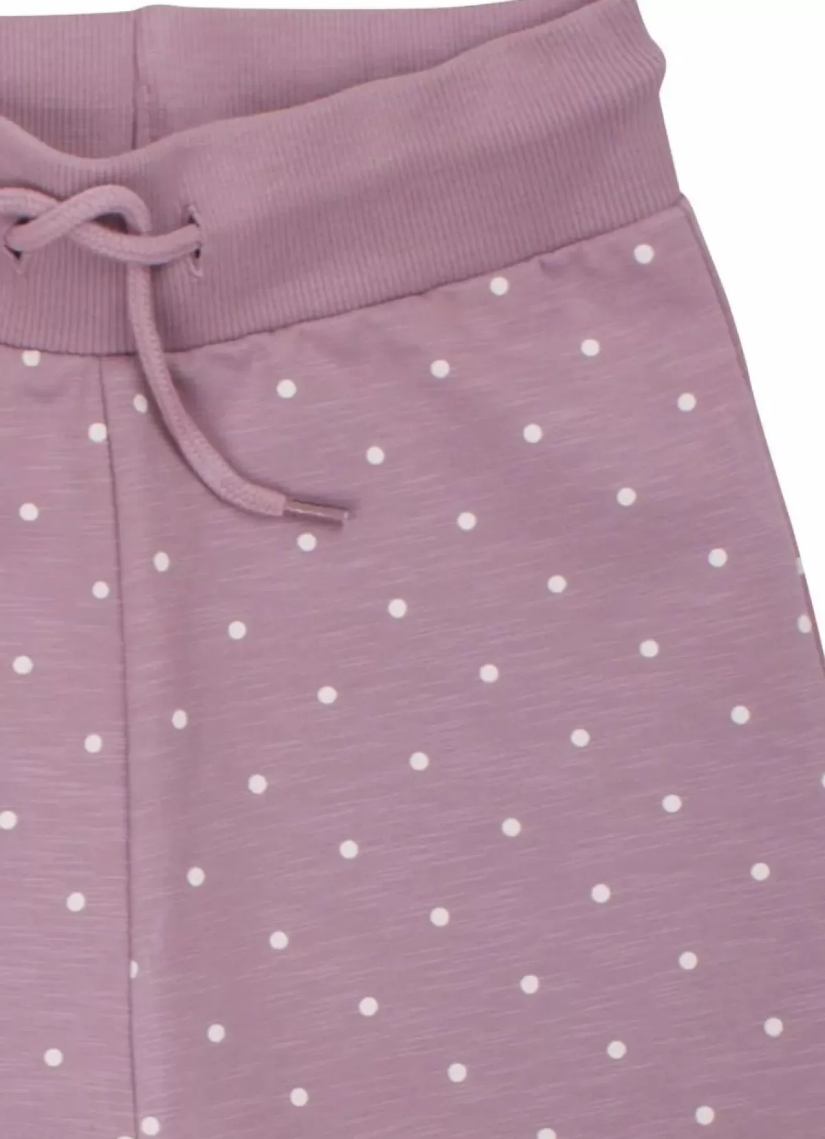 Sale Organic - Daneboeg Pants Warm Clay/ Offwhite Dots Baby Hosen