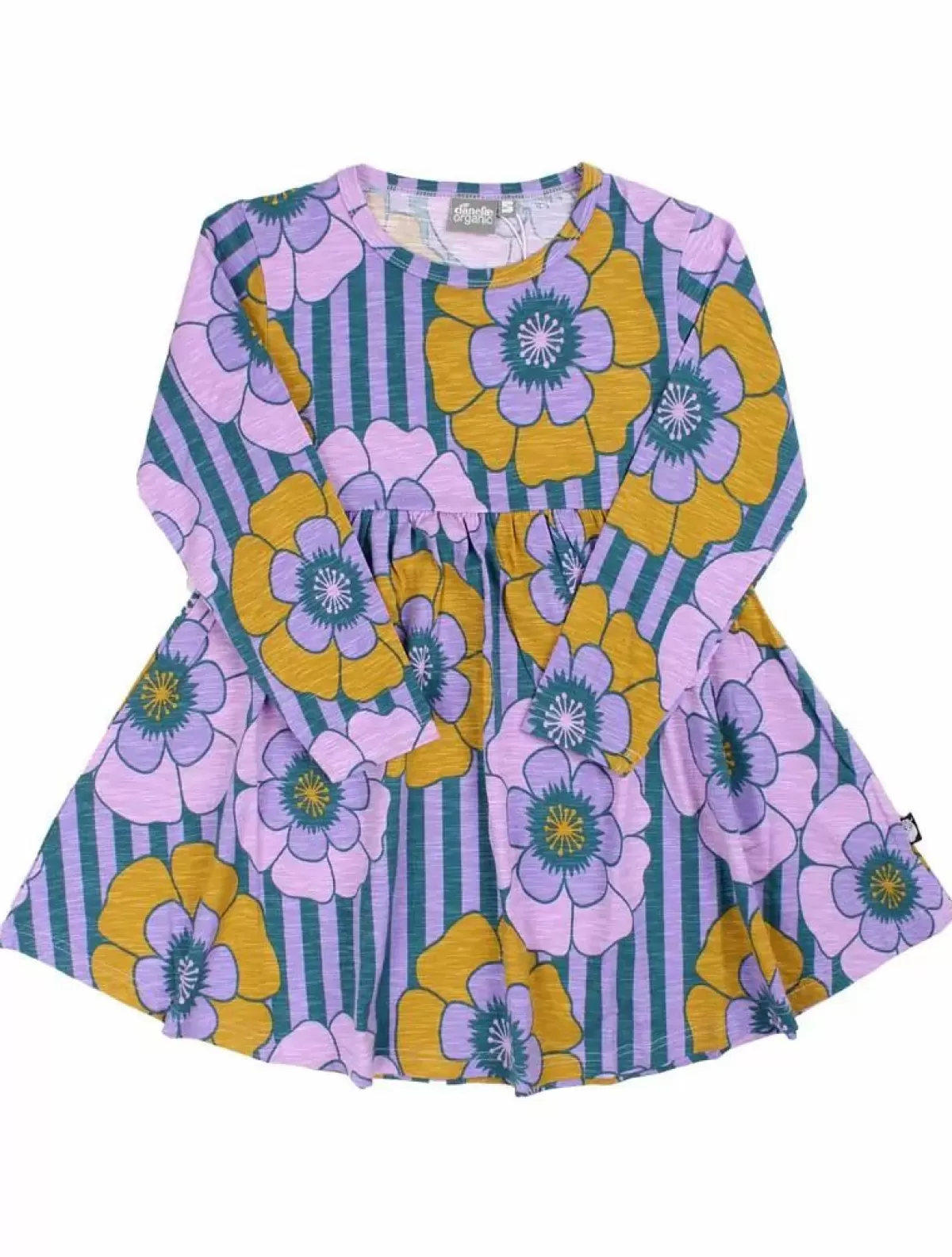 Discount Organic - Daneginger Dress Viola Power Flower Kinder Kleider