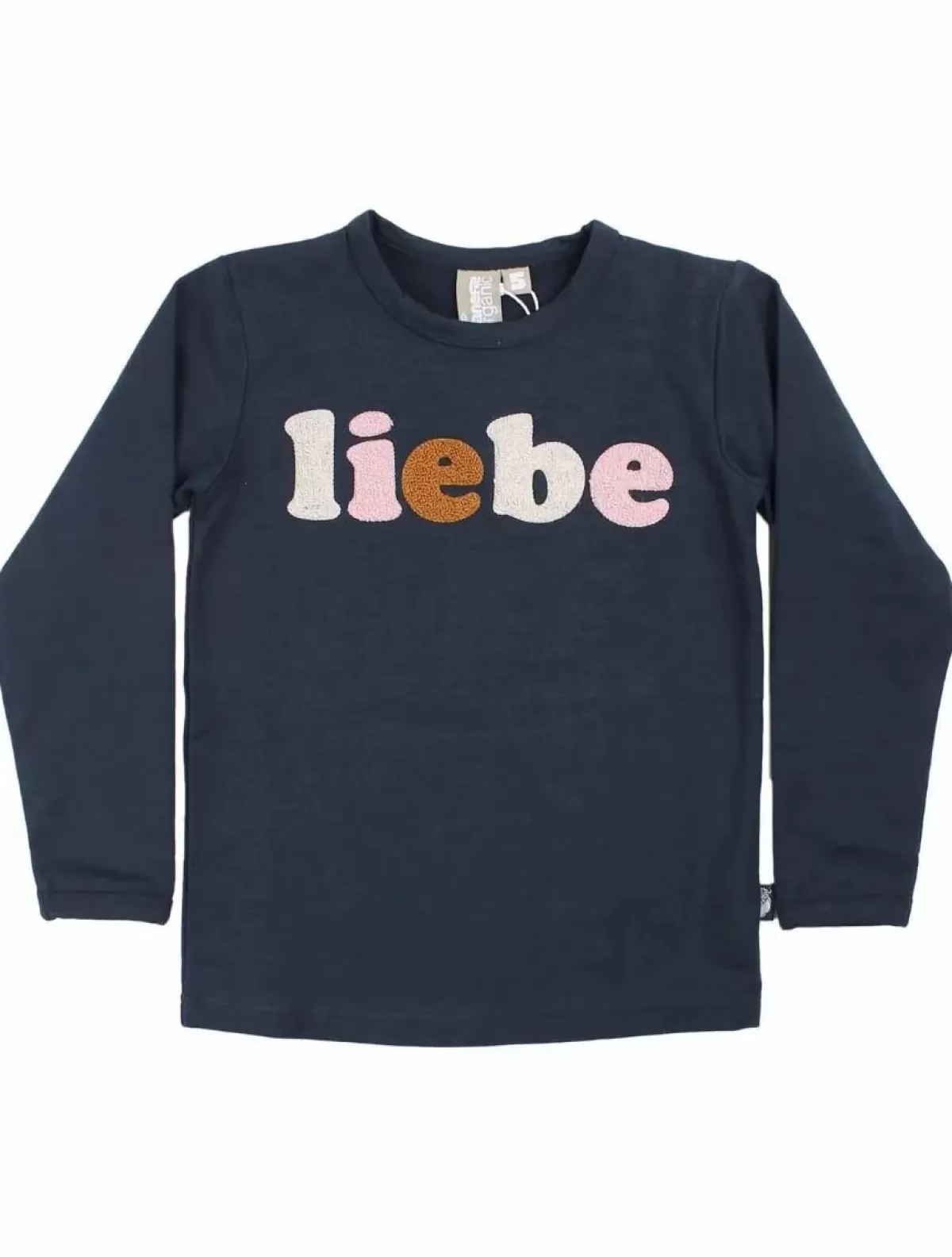 Shop Organic - Danematador Sweat Dk Navy Liebe Kinder Sweatshirts