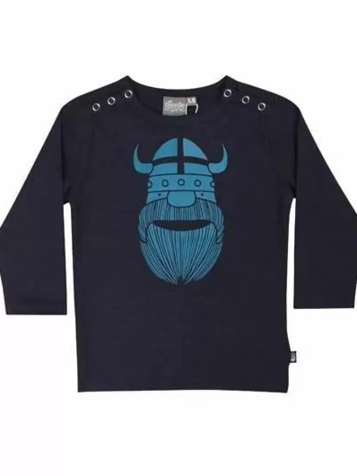 Fashion Organic - Daneparsley Ls Dk Navy Erik Baby Hemden Und Shirts