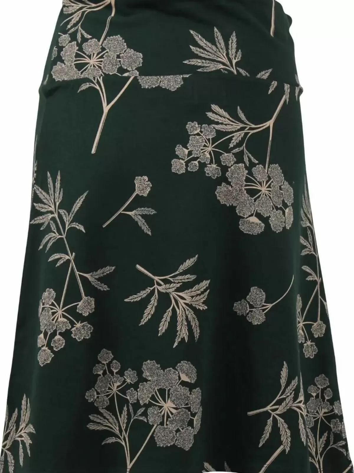 Danefæ Röcke>Organic - Lissen Skirt Black Green Hemlock