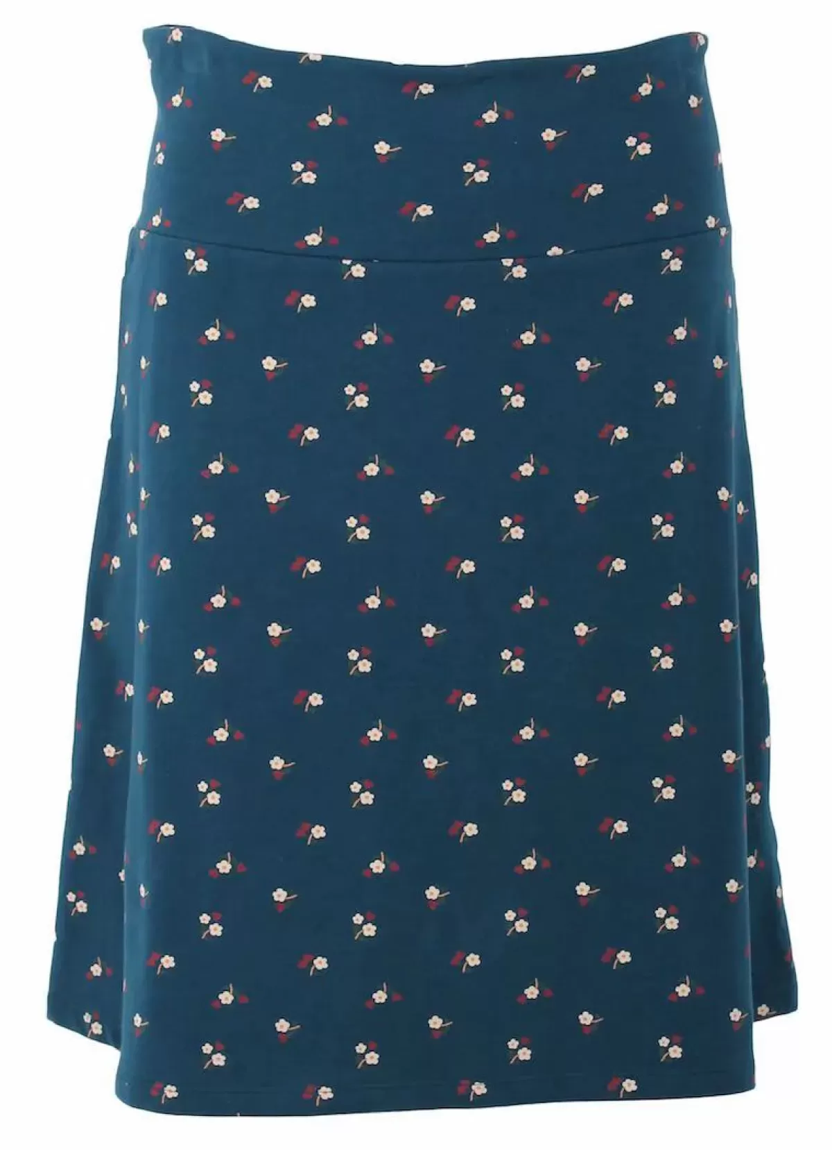 Danefæ Röcke>Organic - Lissen Skirt Stone Blue Miniflower