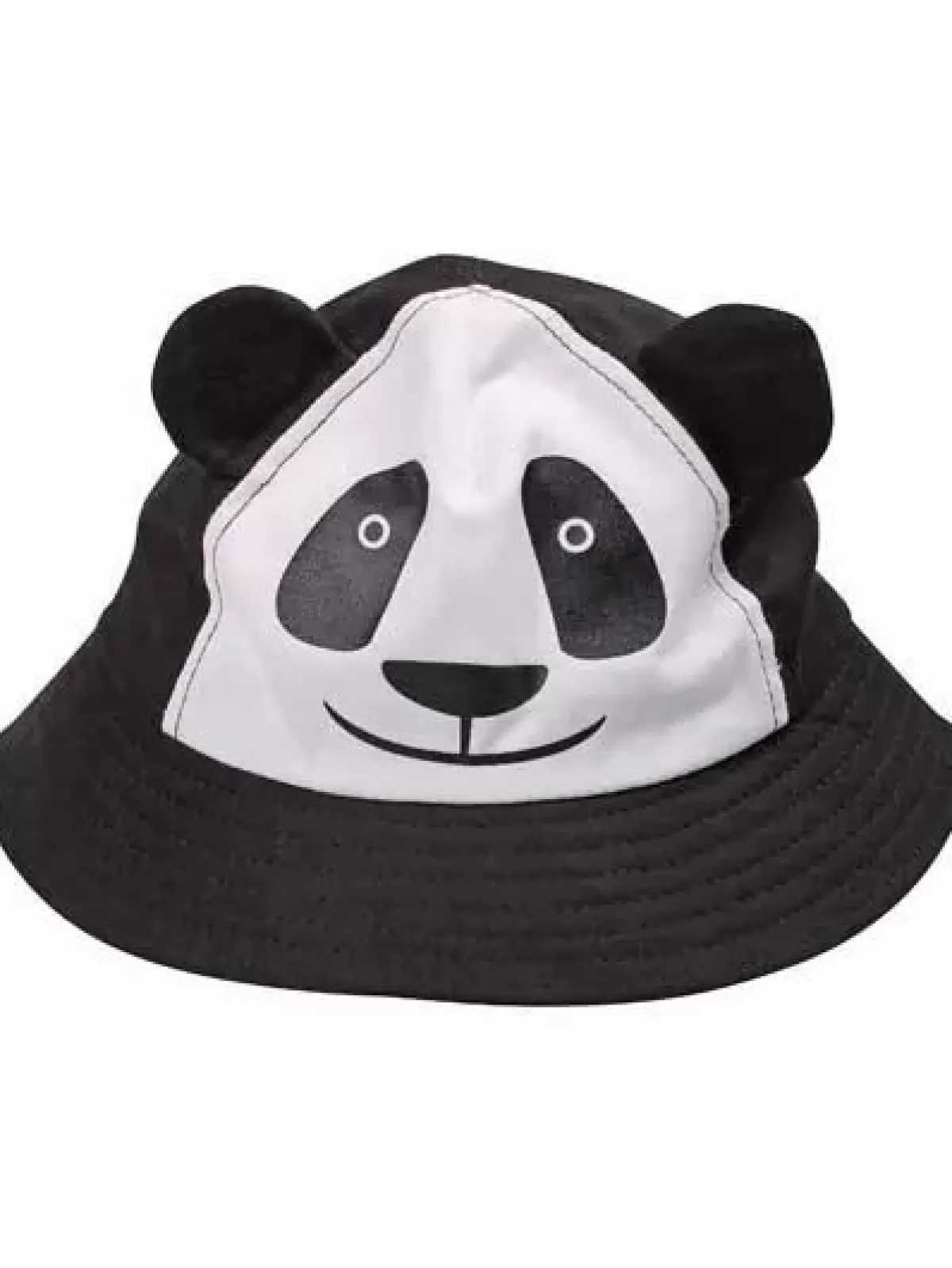 Discount Panda Bucket Hat Black/White Kinder Mützen Und Handschuhe