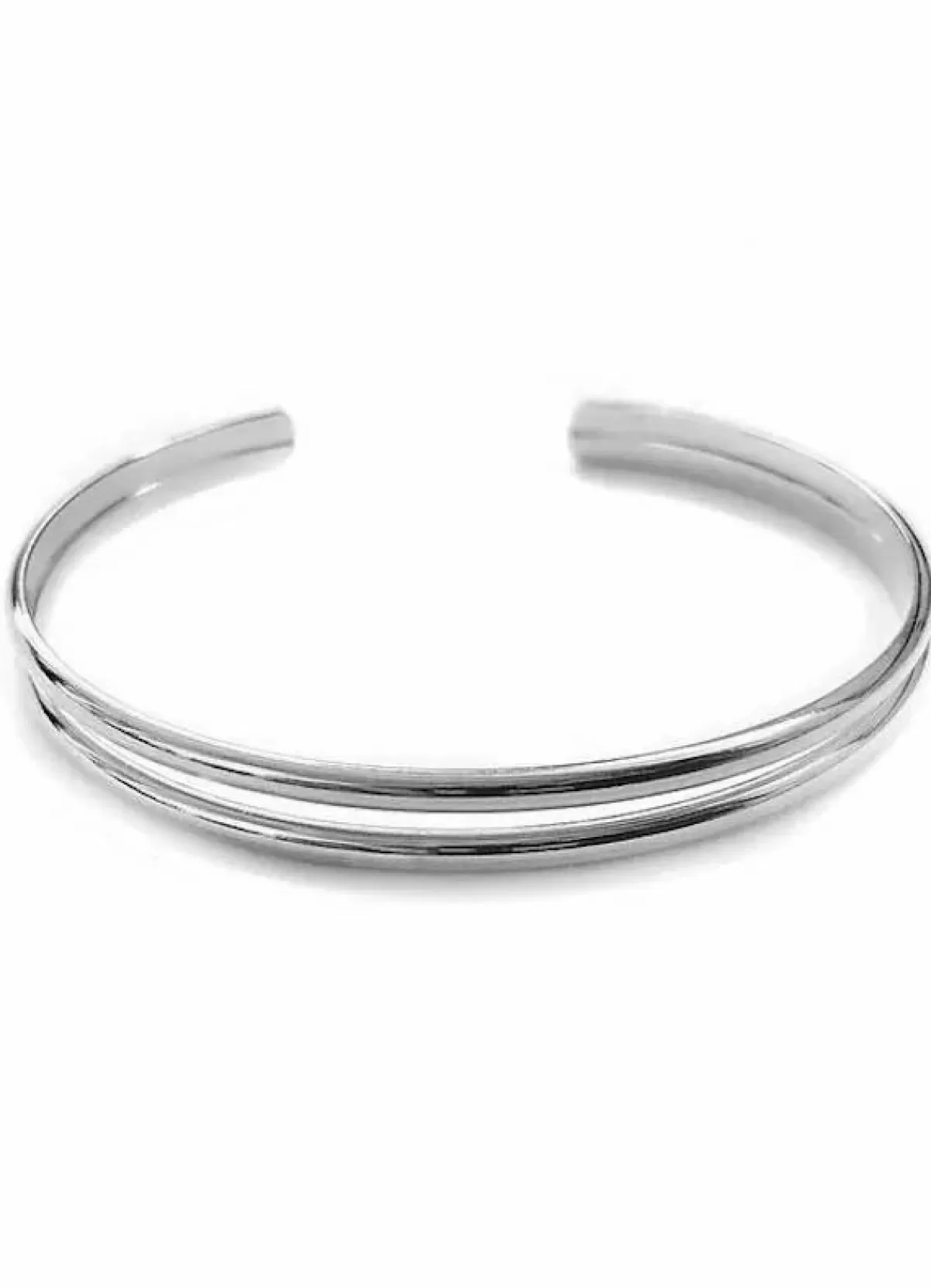 Danefæ Schmuck>Pico Cph Double Bracelet Solvfarvet