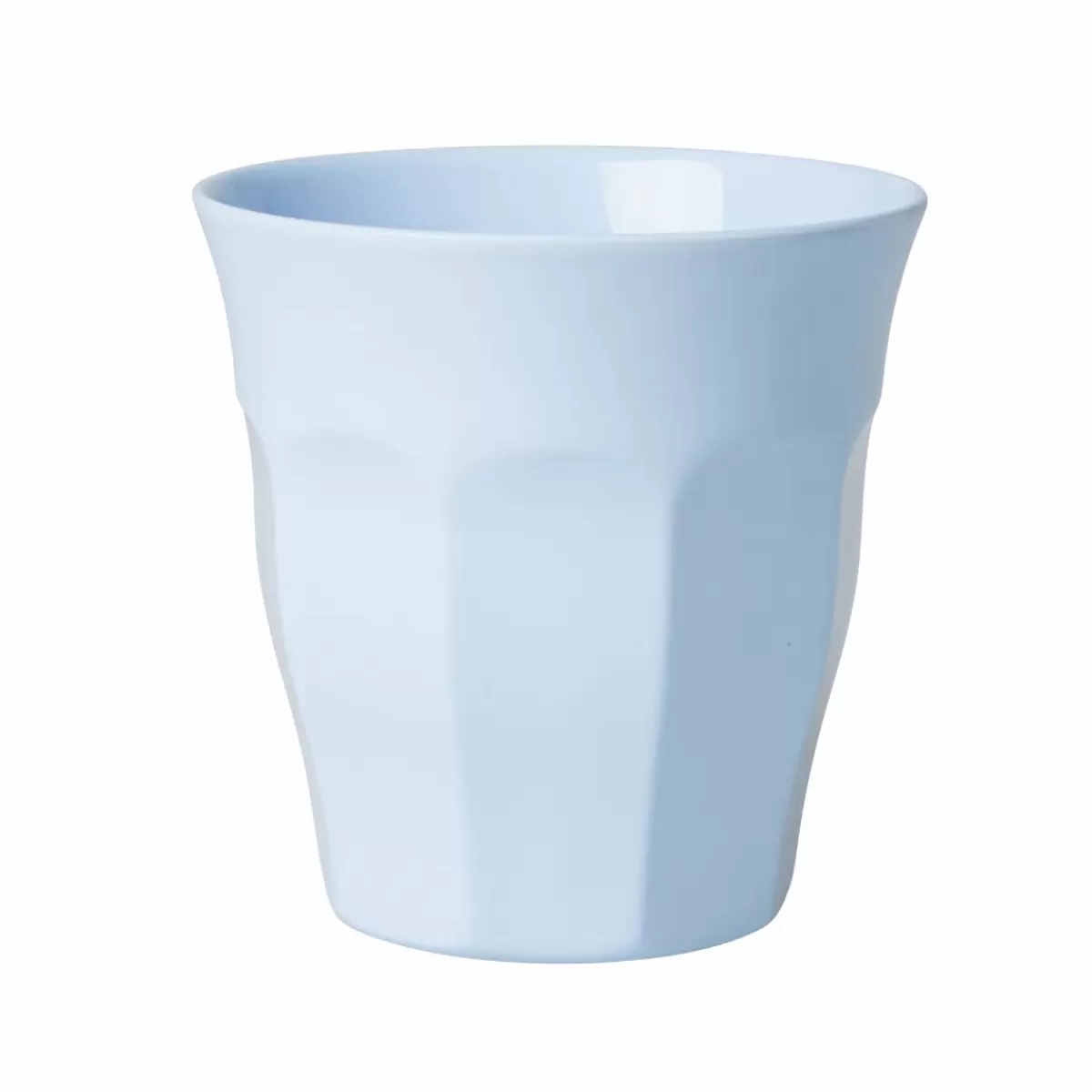 Hot Rice Melamine Kop - Medium Soft Blue Baby Essenszeit