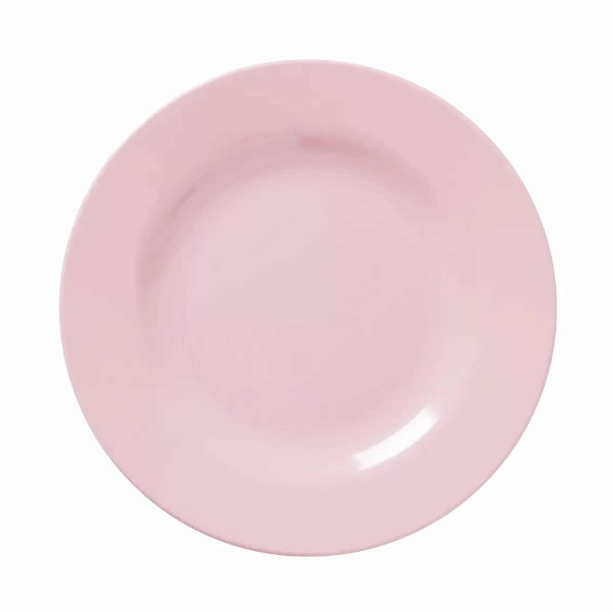 Shop Rice Melamine Sidetallerken Soft Pink Baby Essenszeit