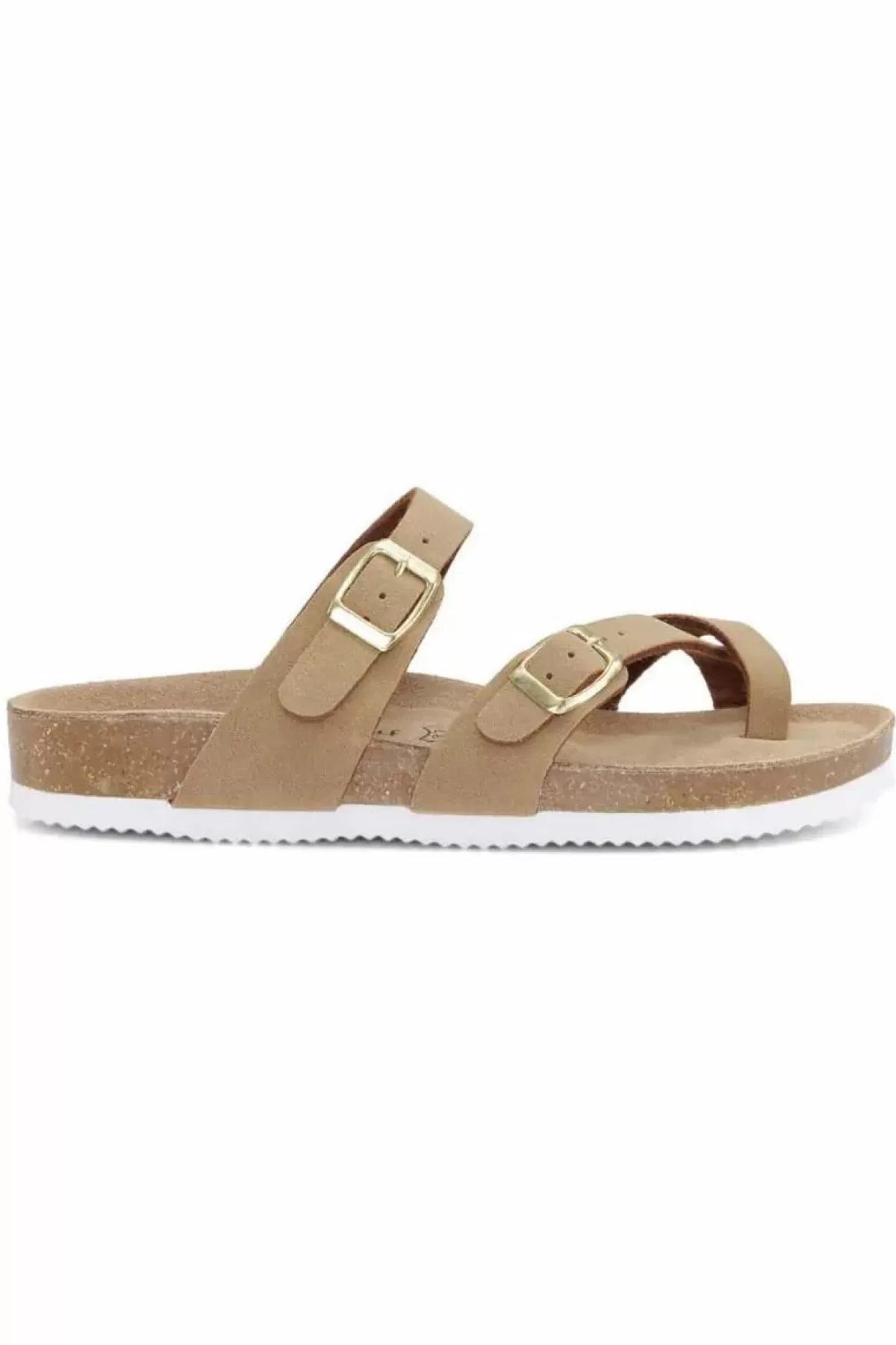 Danefæ Sandalen>Rugged Gear Bio Cross Over Tan Gold