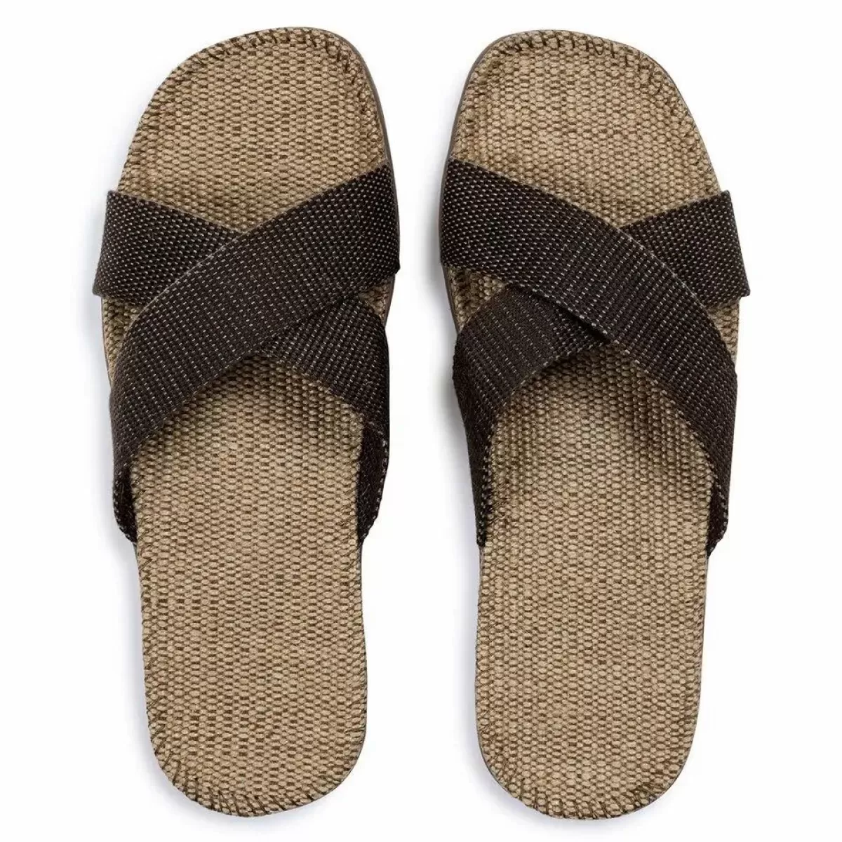 Danefæ Sandalen>Shangies Unisex Brown Coffee