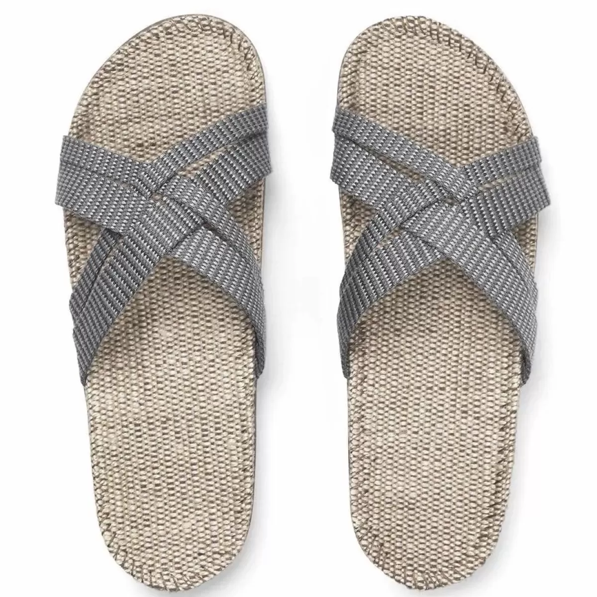 Danefæ Sandalen>Shangies Women Grey Stripes