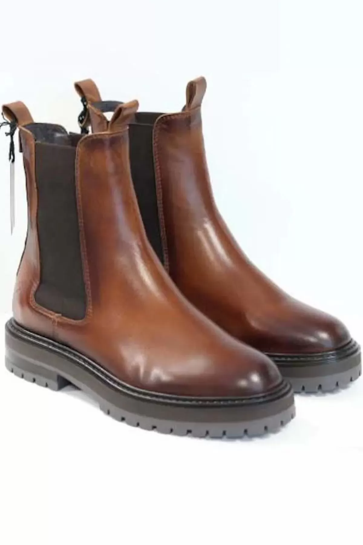 Danefæ Stiefel>Shoedesign Cph Cale Sea Brandy Antique