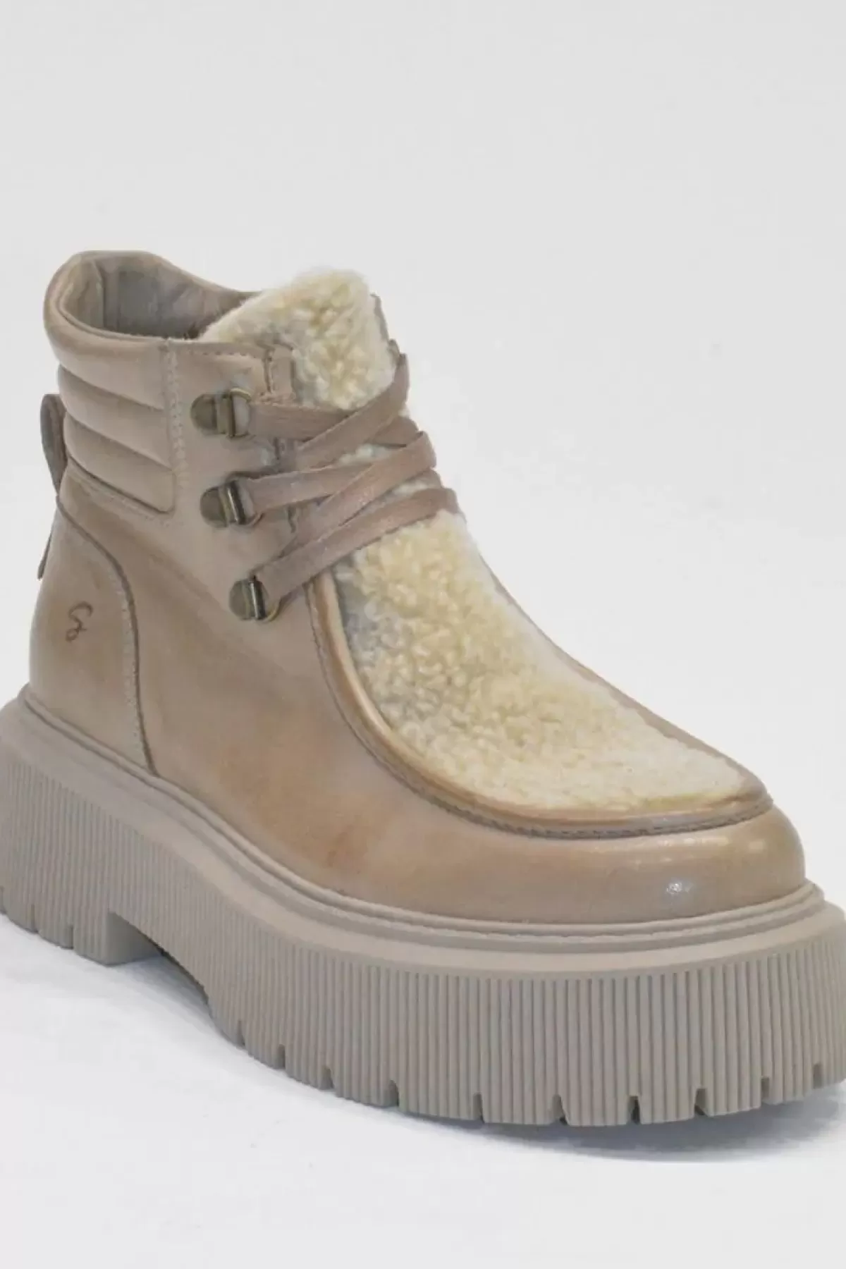 Danefæ Stiefel>Shoedesign Cph Groovy Warm Beige/Vintage Beg