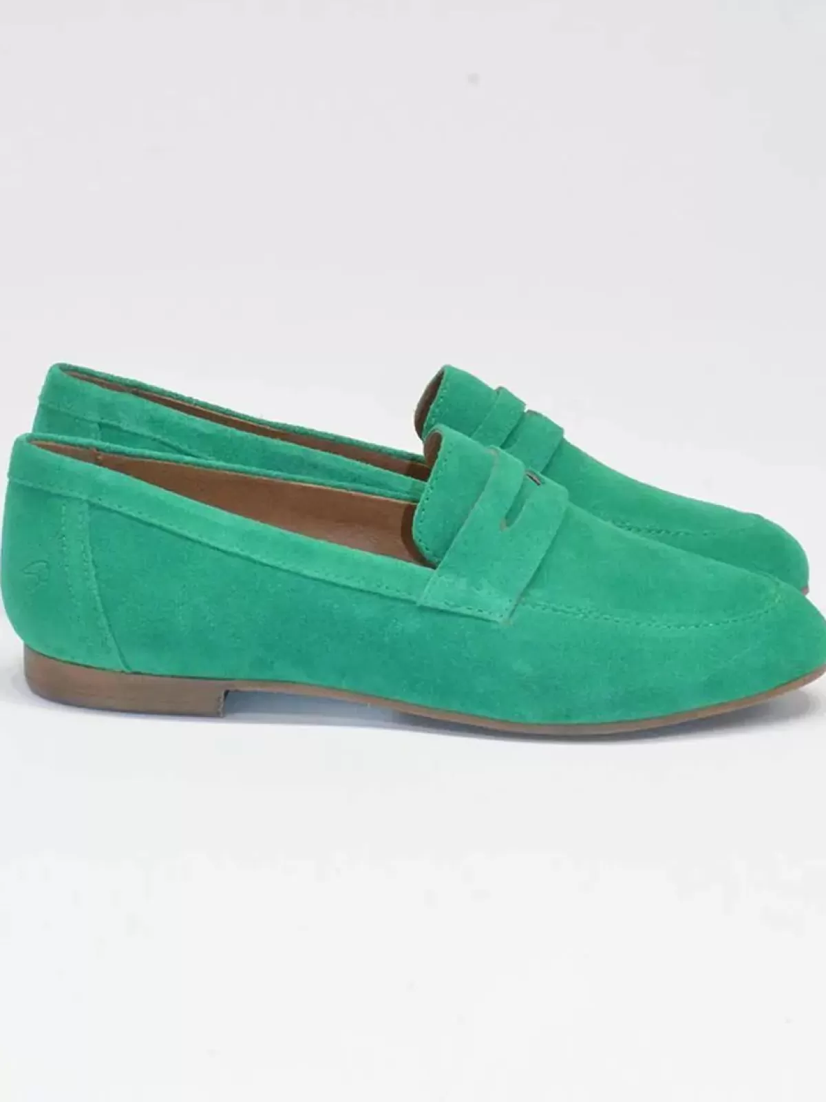 Danefæ Schuhe>Shoedesign Cph Mali Suede Green