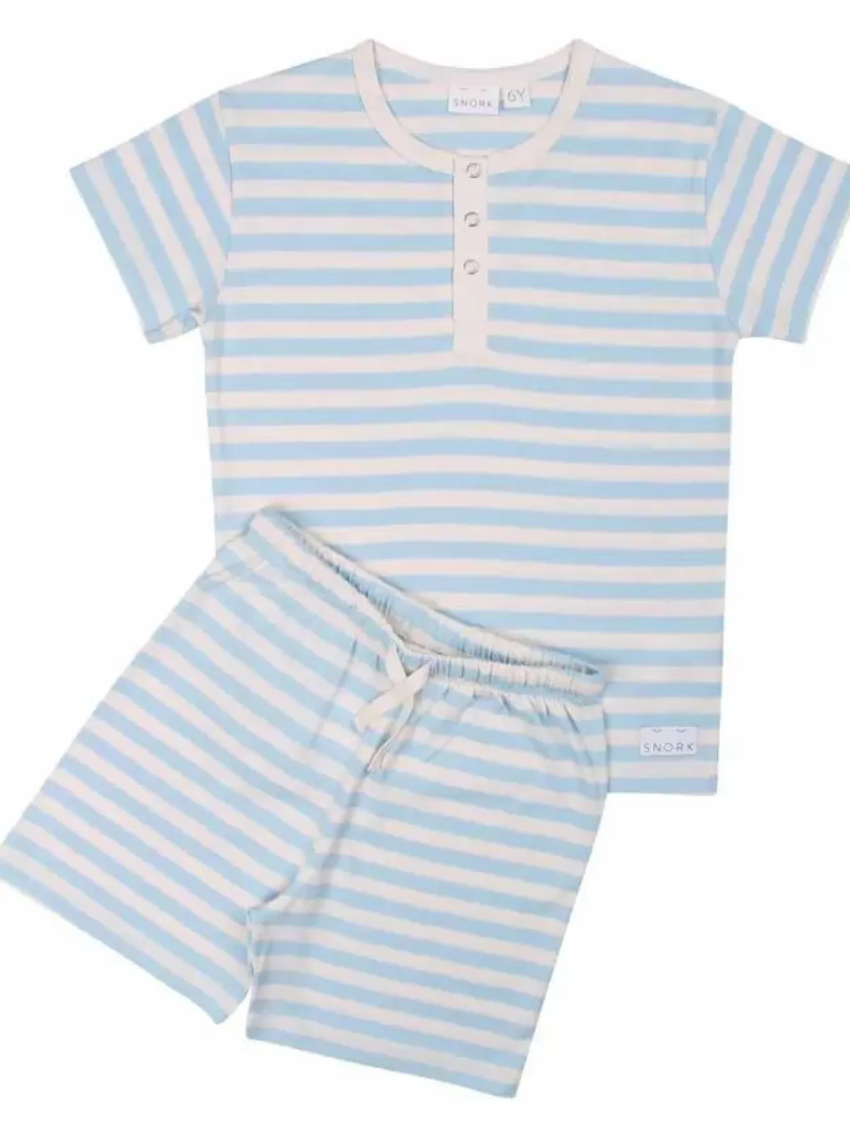 Cheap Snork - Vilhelm Summer Pyjamas Sea Stripes Kinder Pyjamas