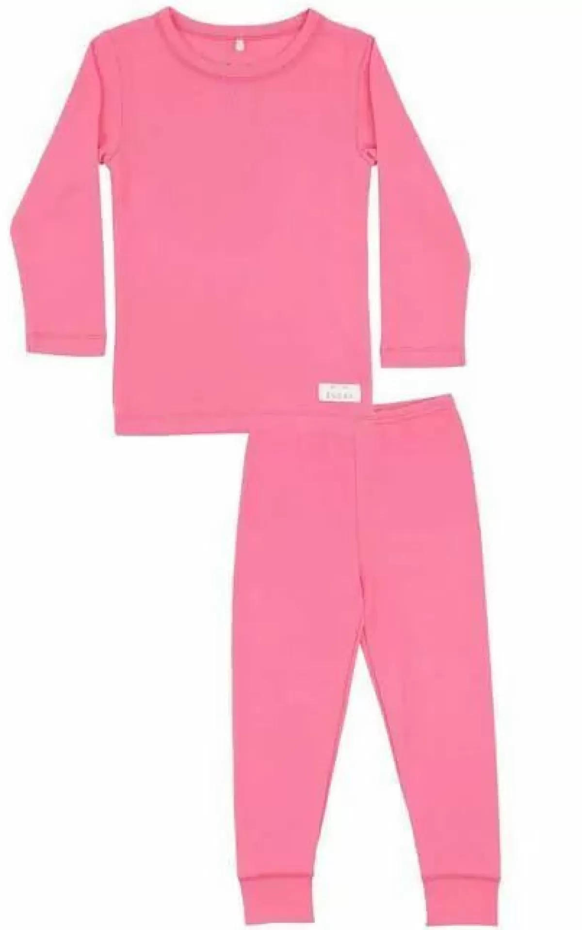 Outlet Snork Basic Ls Pyjamas Pretty Pink Baby Pyjamas