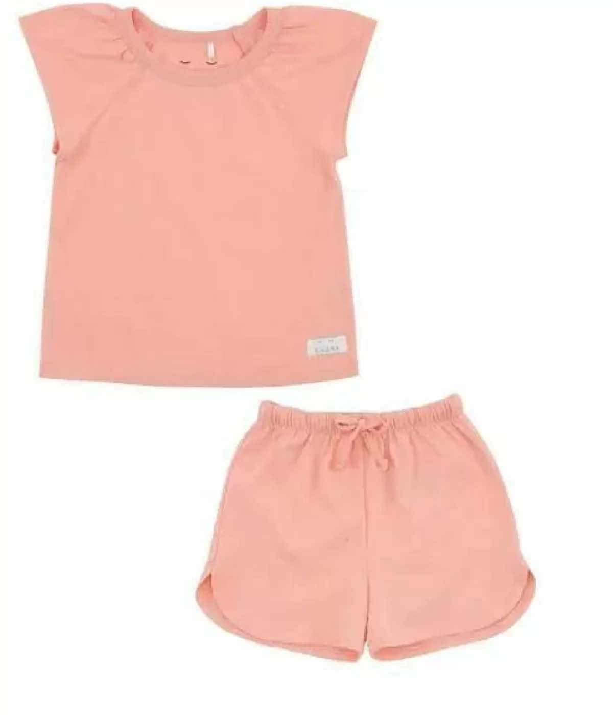 Best Snork Selma Summer Pyjamas Peach Blush Baby Pyjamas