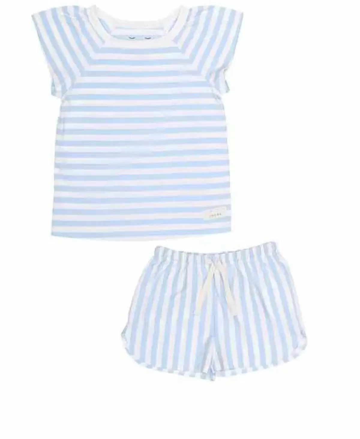 Outlet Snork Selma Summer Pyjamas Seastripes Baby Pyjamas