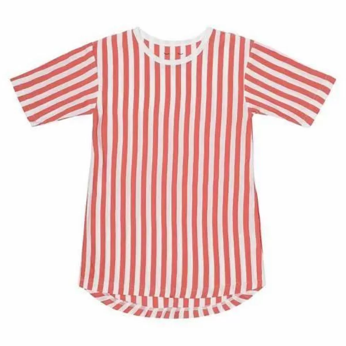 Shop Snork Ss Saga Nightdress Lazy Red Stripes Baby Pyjamas