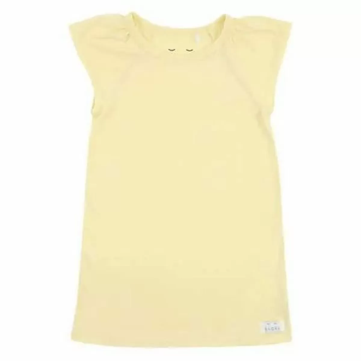 Outlet Snork Ss Vigga Nightdress Pastel Yellow Baby Pyjamas